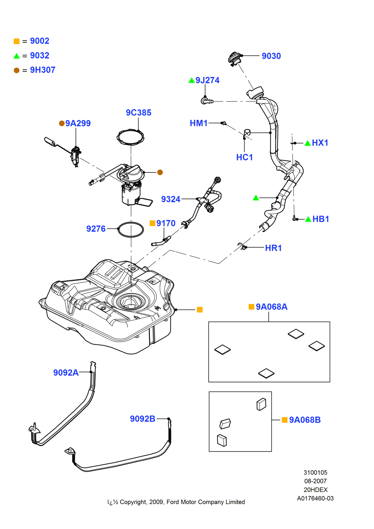Ford -W709032-S439 Bolt And Washer Assembly - Hexagon Head