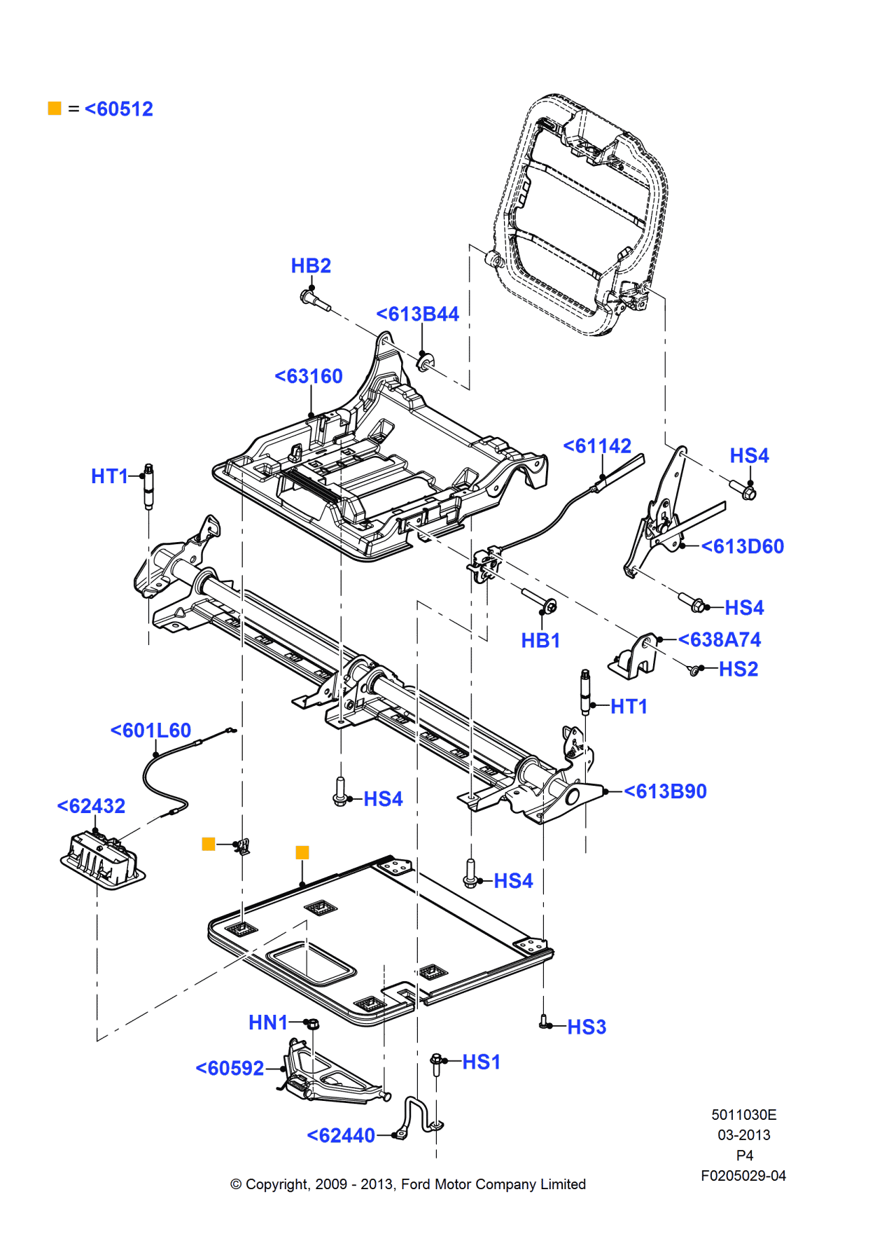 Ford -W716033-S439 Screw