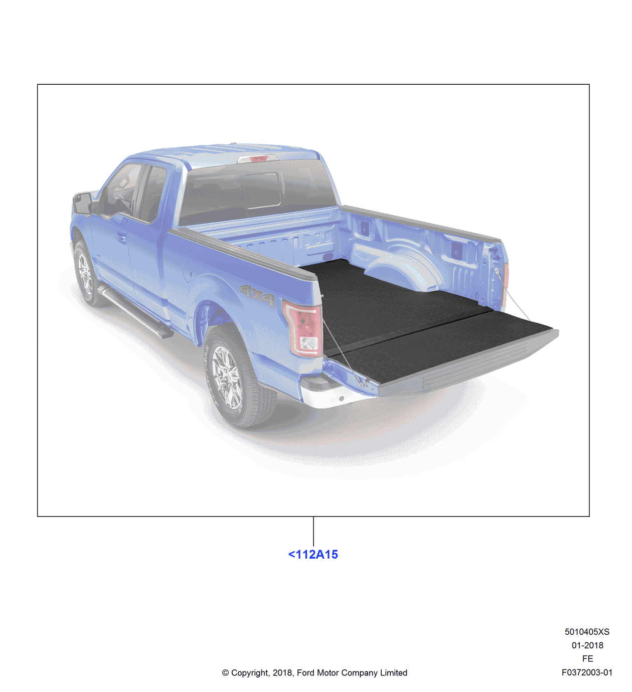 Ford VHC3Z-99112A15-B Liner - Load Compartment