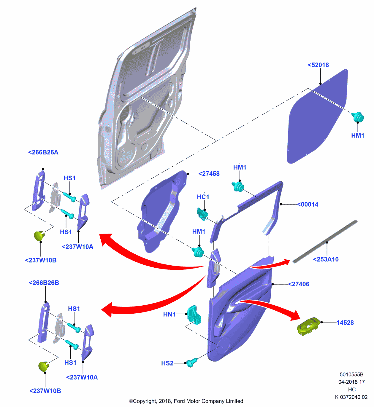 Ford DT1Z-1727458-B Shield - Water Splash, Passenger Side