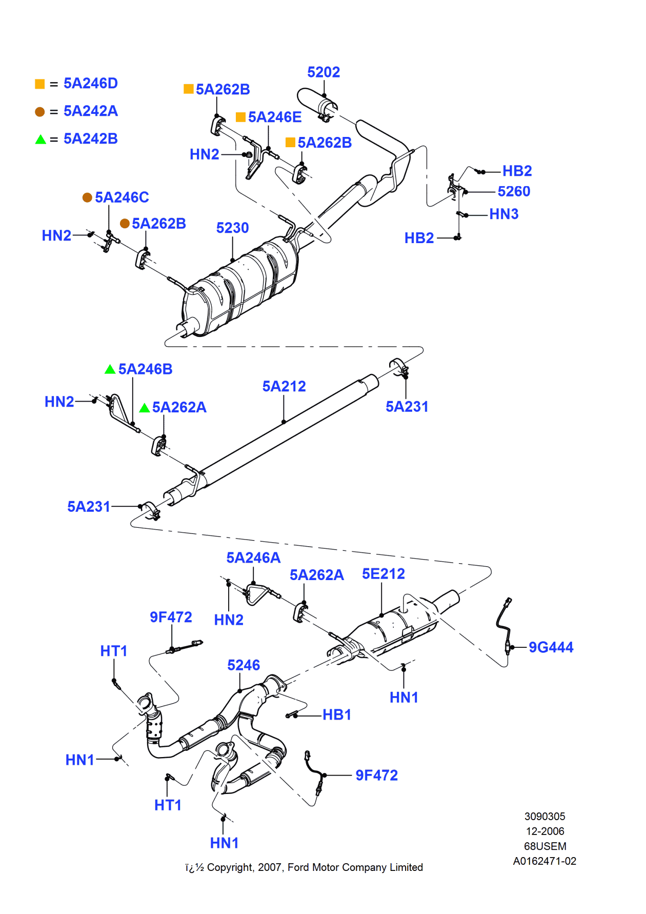 Ford 9C3Z-5E212-A Converter Assembly