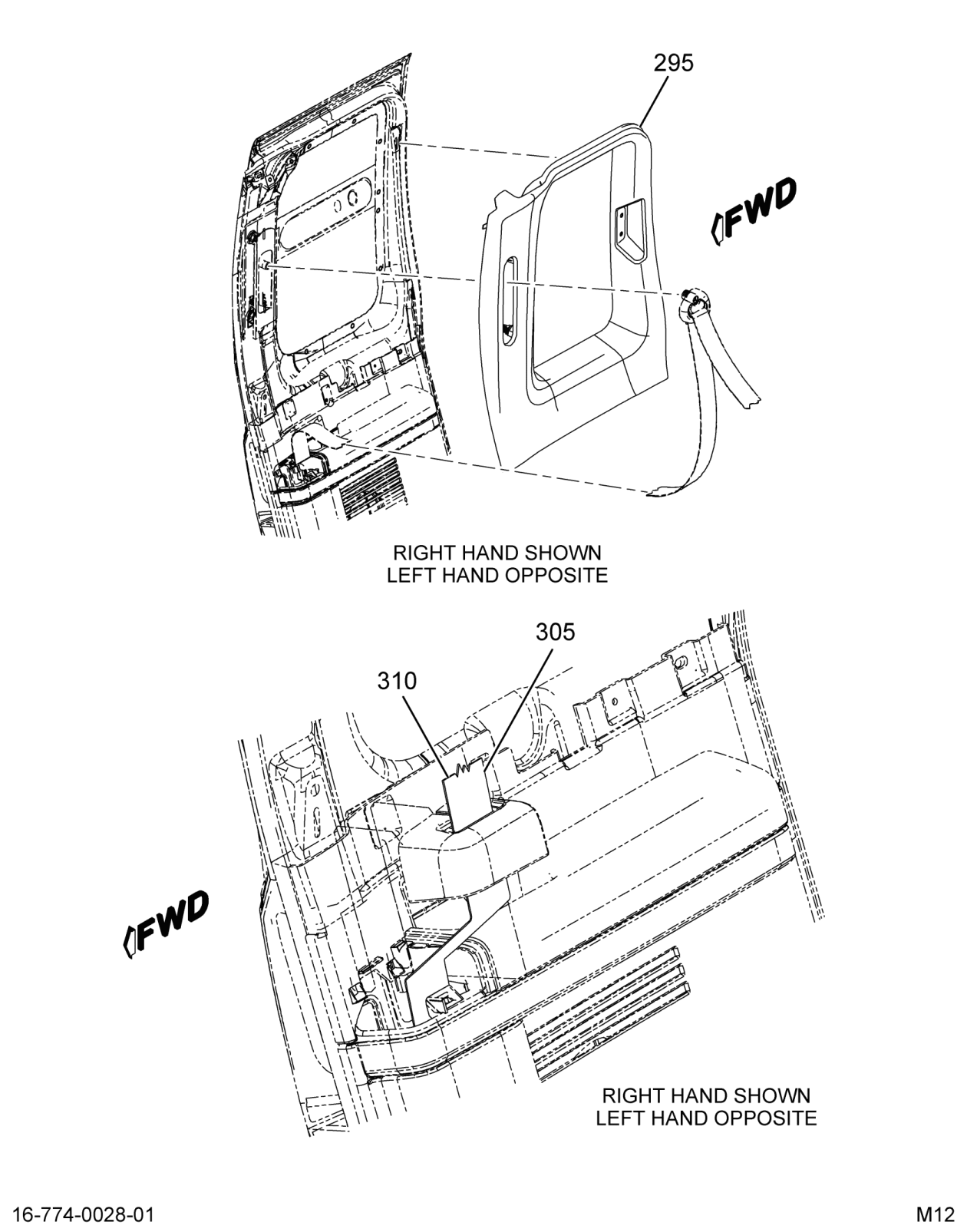 Ford BC3Z-2825509-AC Moulding, Driver Side