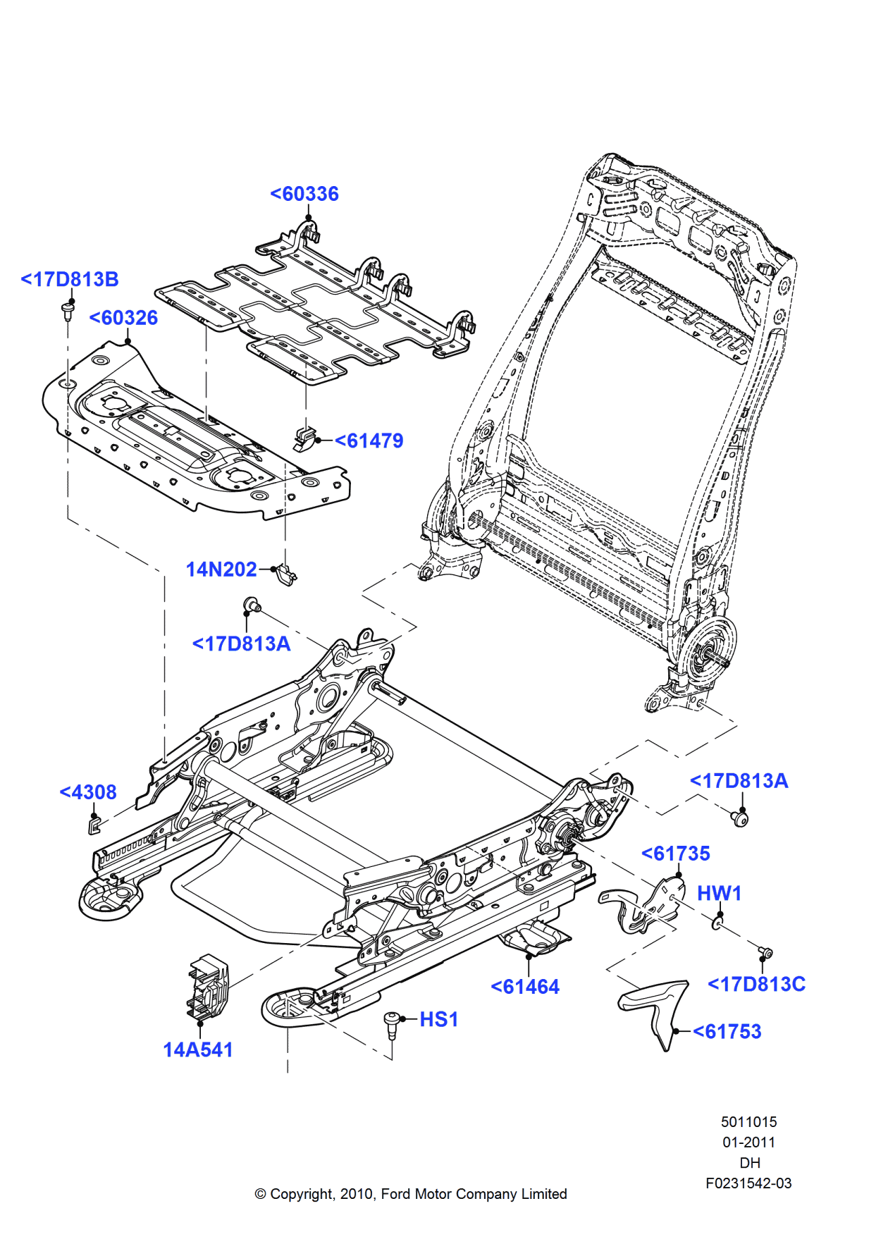 Ford CV6Z-00810-A Washer - Flat