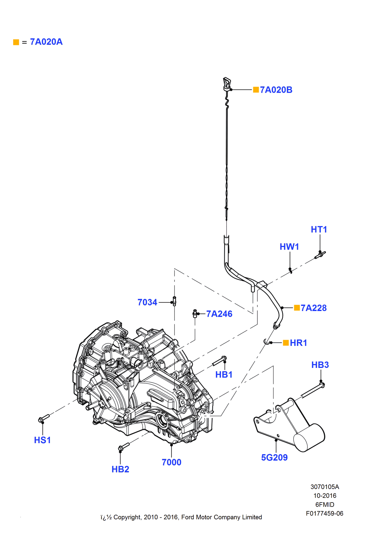 Ford 9L8Z-7A246-A Tube - Breather