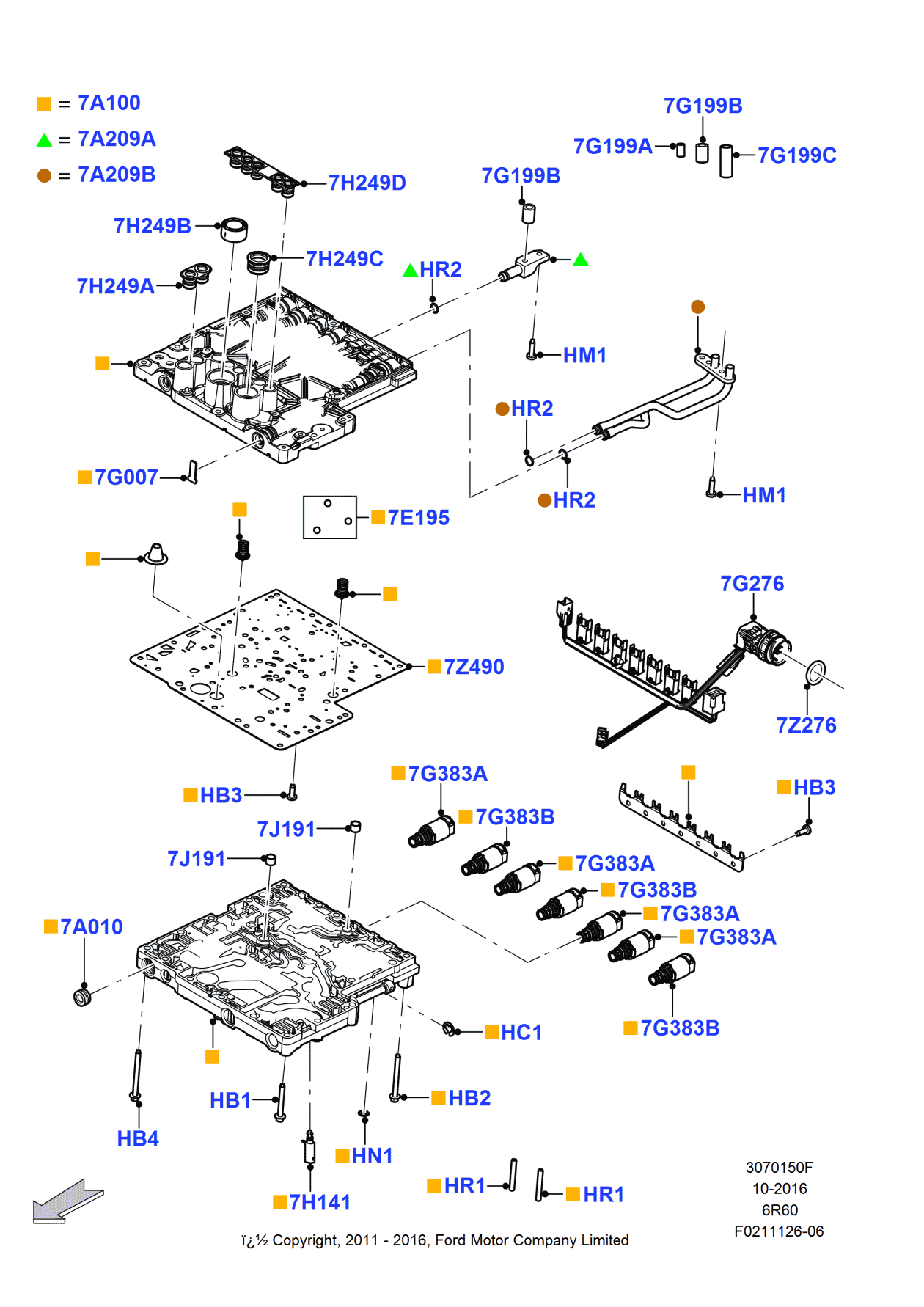Ford -W505582-S300 Bolt