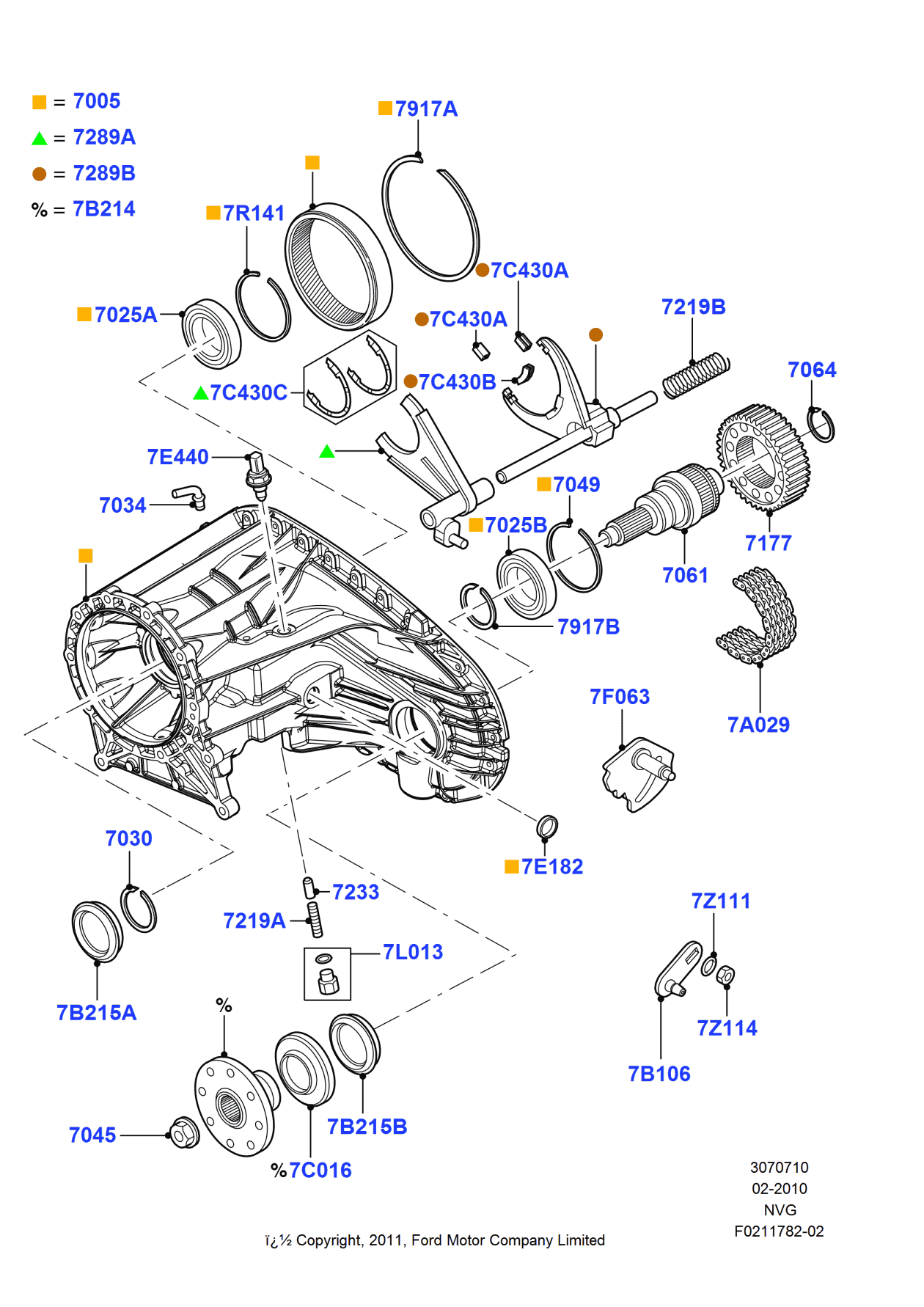 Ford F81Z-7219-AA Spring - Special