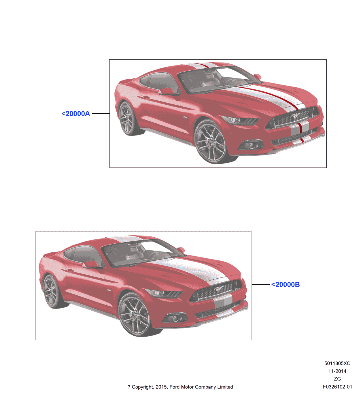 Ford VFR3Z-6320000-L Kit - Decal