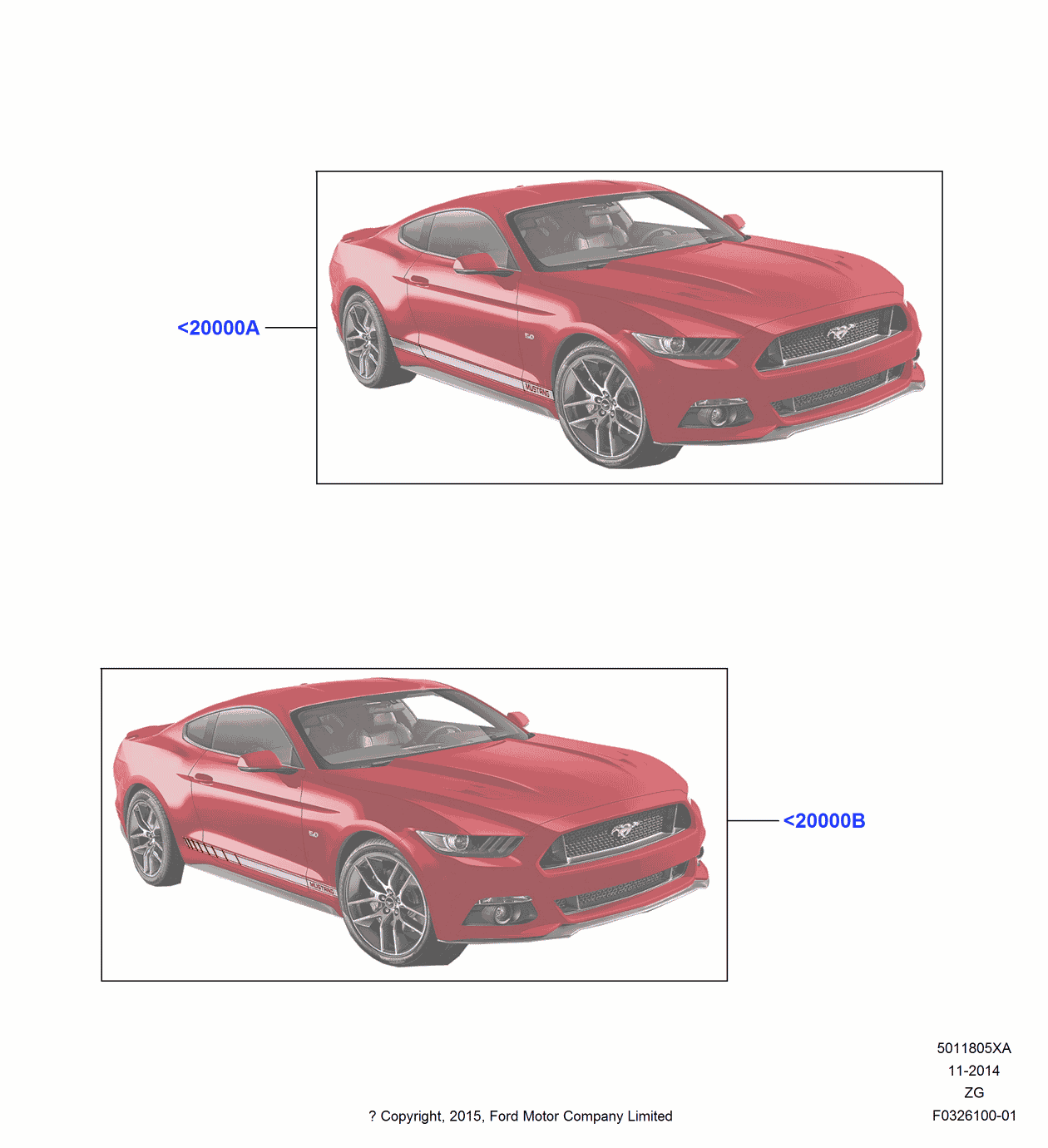 Ford VFR3Z-6320000-B Kit - Decal