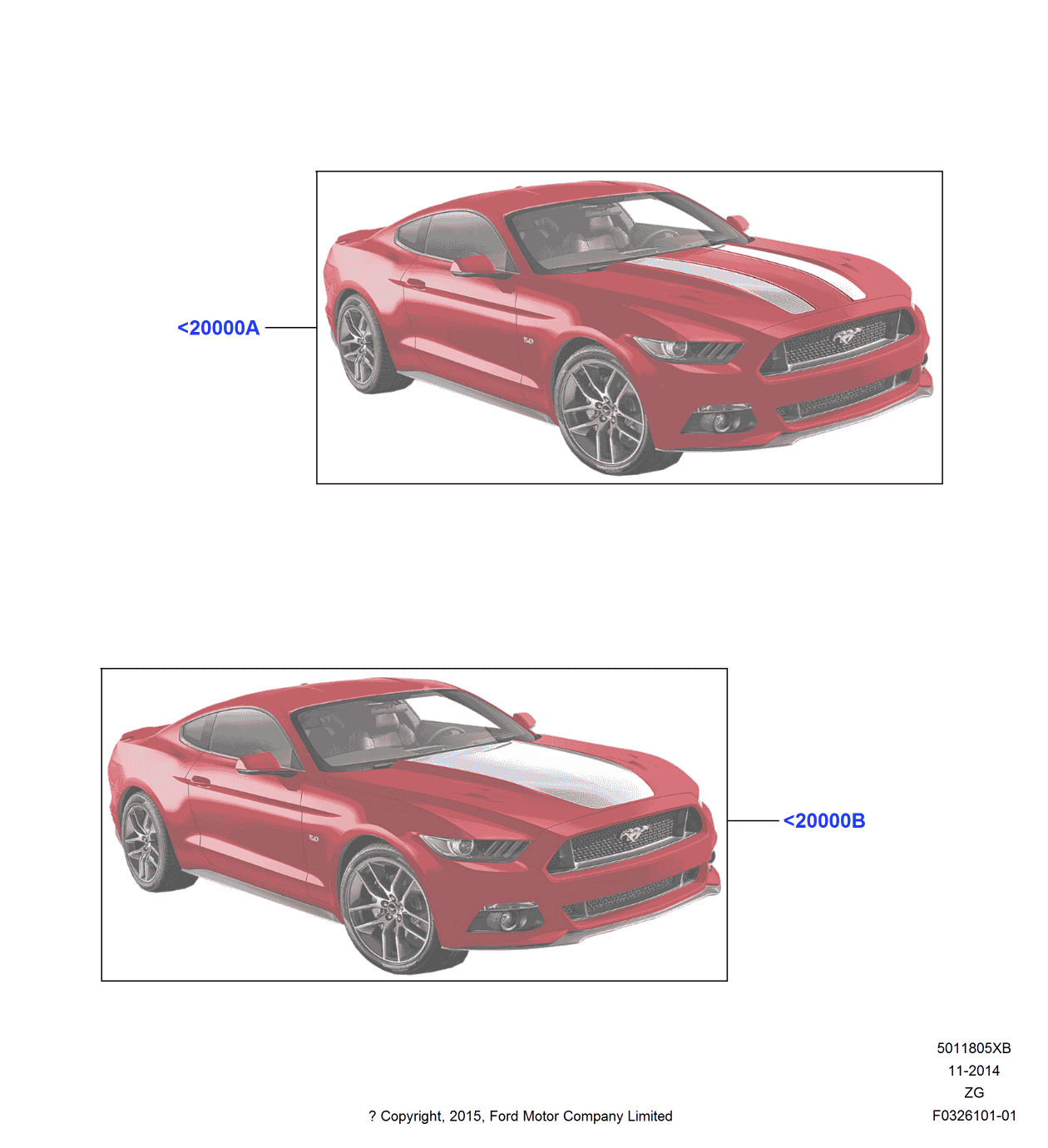 Ford VFR3Z-6320000-E Kit - Decal