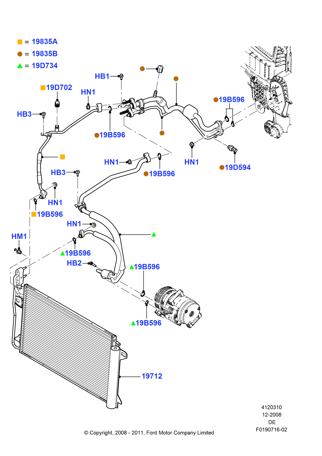 Ford -W701625-S439 Bolt