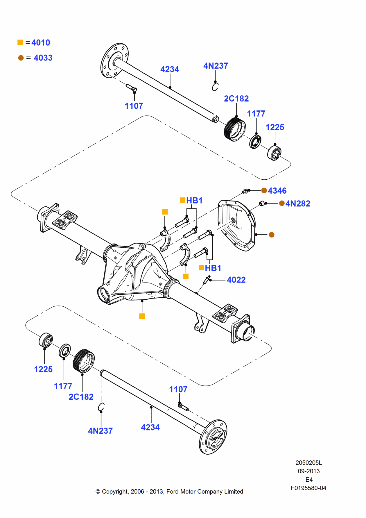 Ford EOTZ-4N237-A Washer