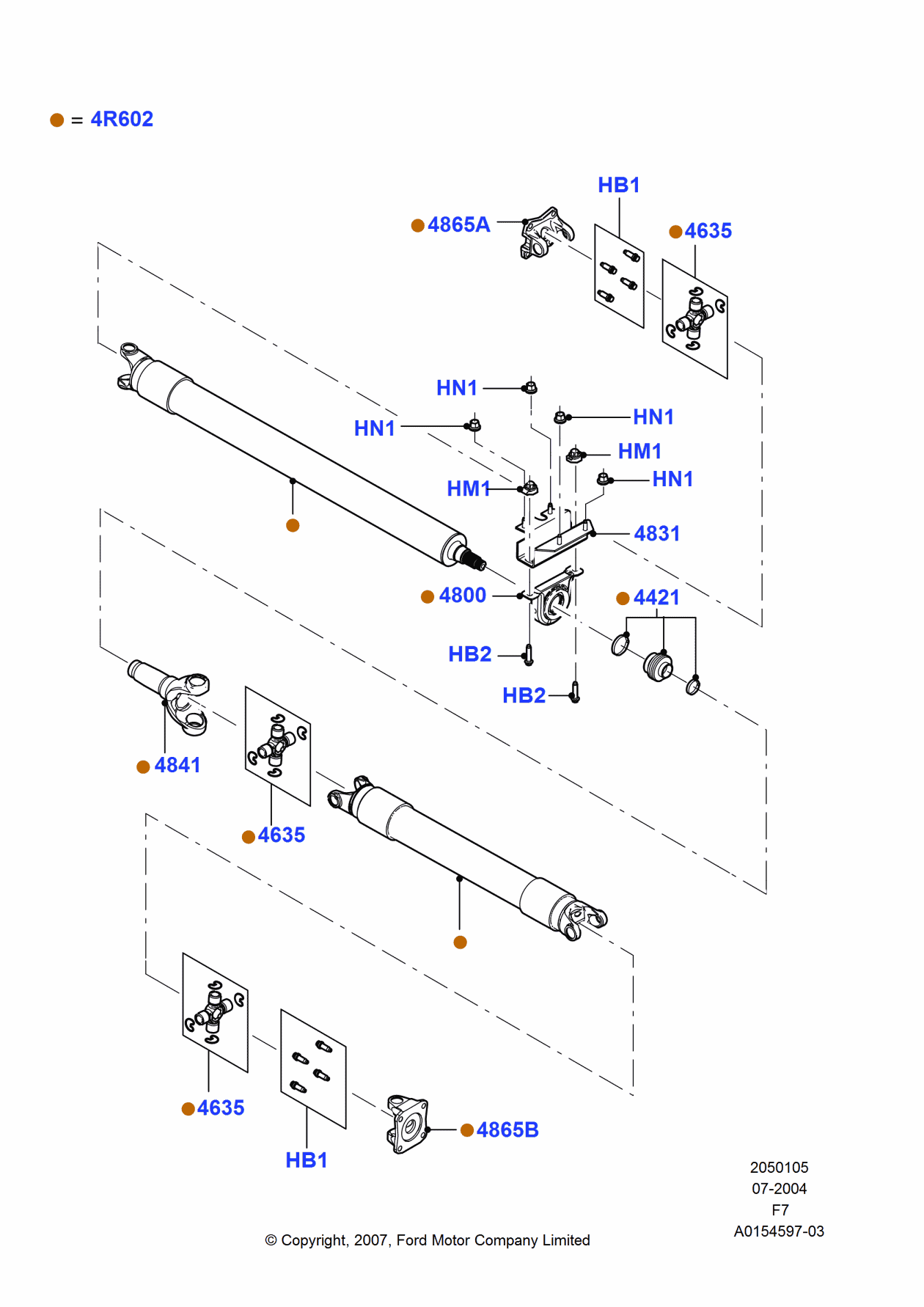 Ford 5C3Z-4800-C Support