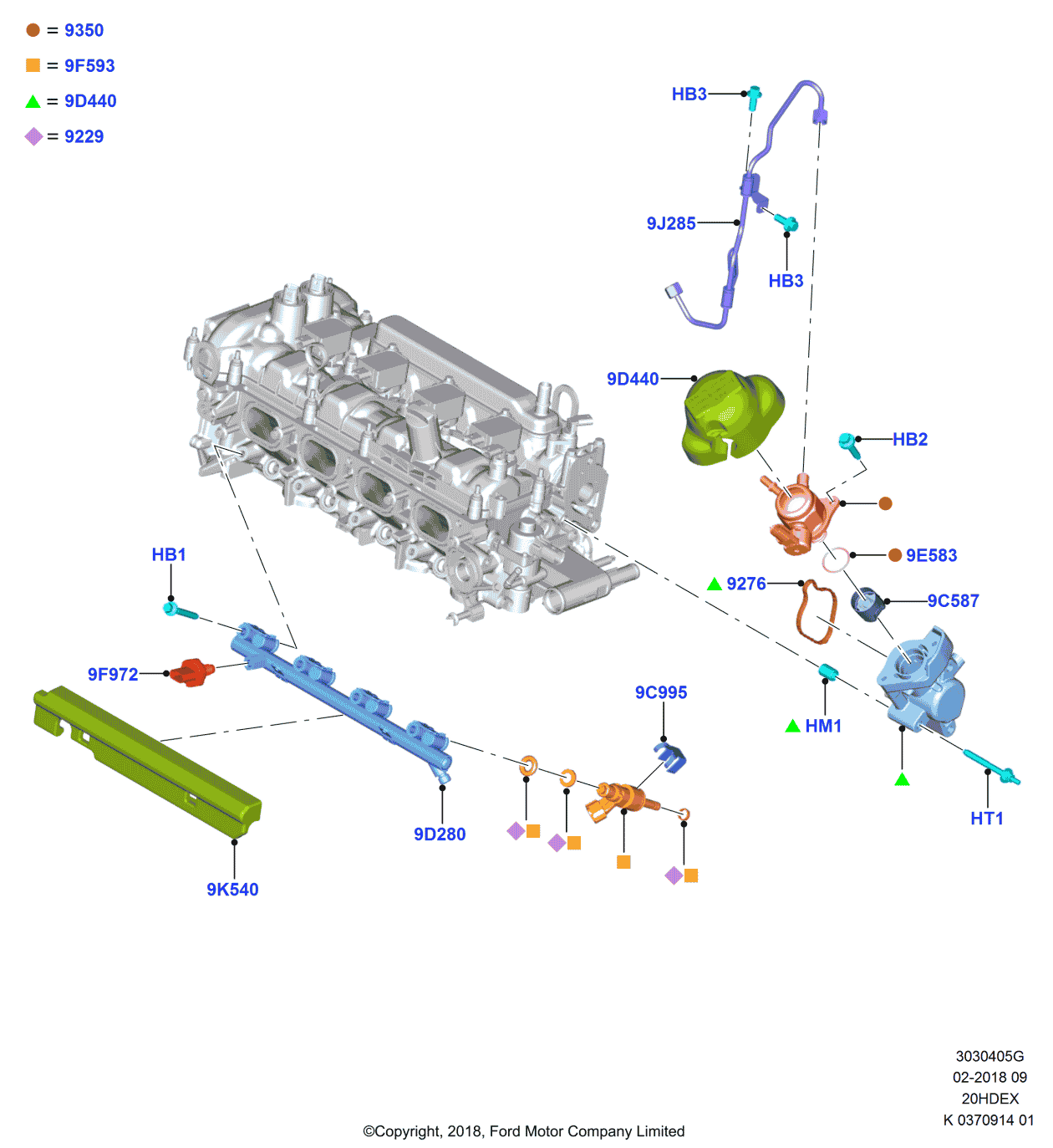 Ford -W714909-S437 Stud