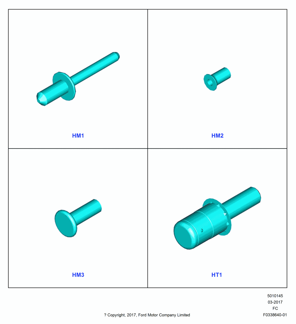 Ford -W718180-S450 Stud - Special
