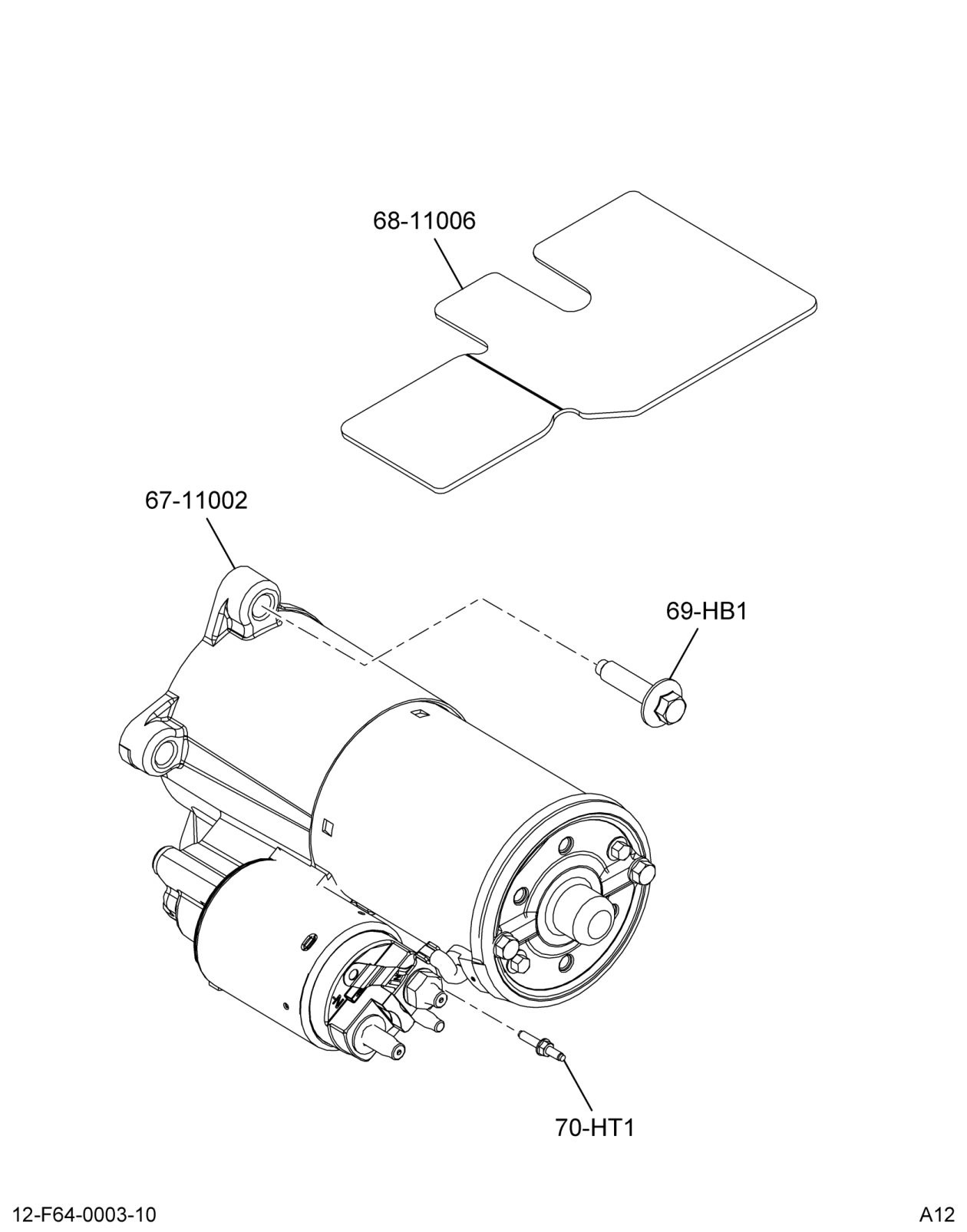 Ford -W503917-S437M Bolt