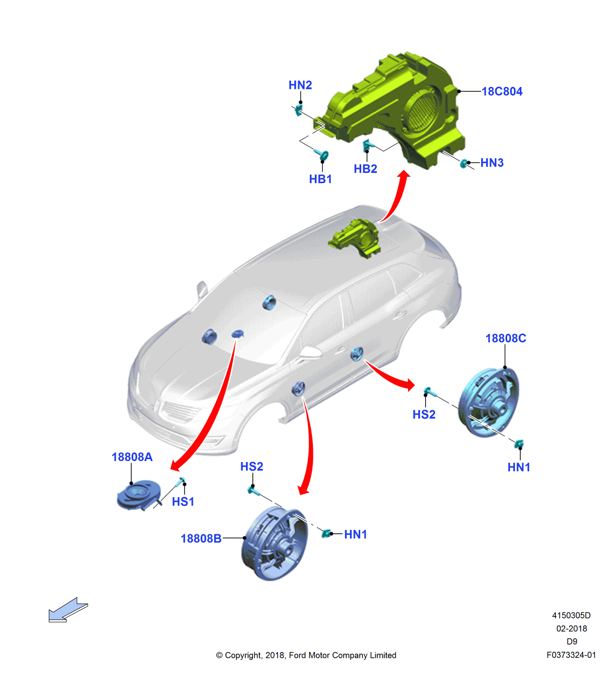 Ford -W716214-S442 Bolt