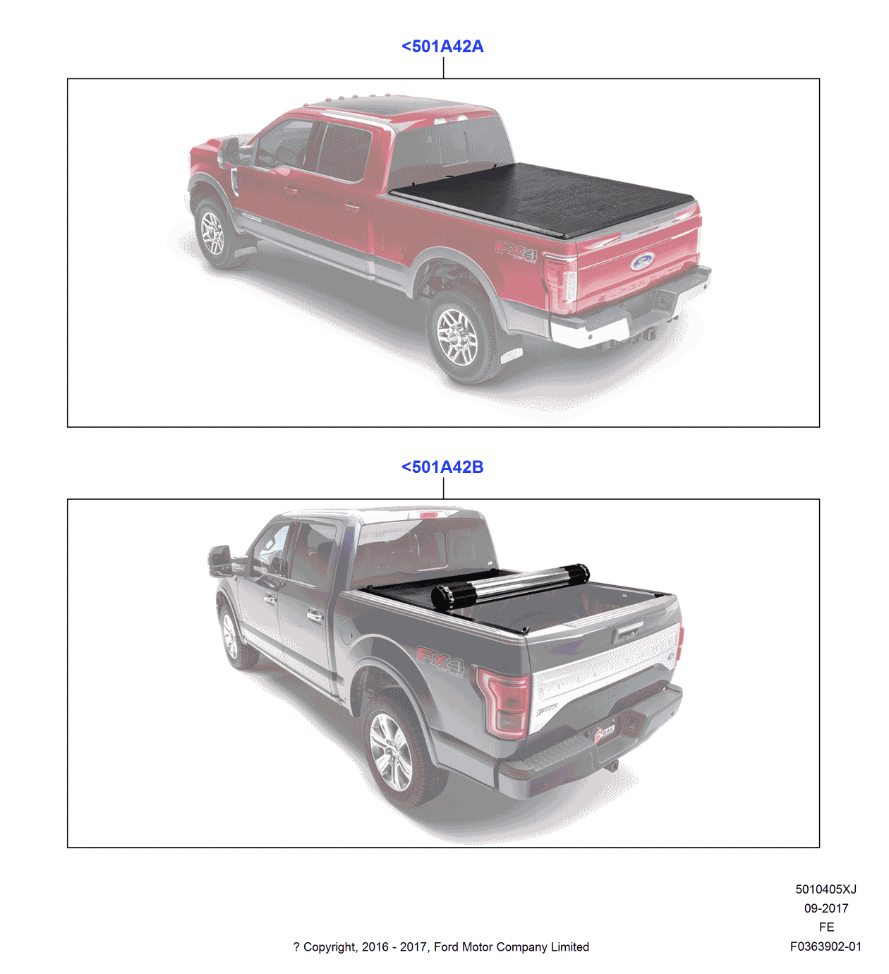 Ford VJC3Z-99501A42-D Cover - Tonneau