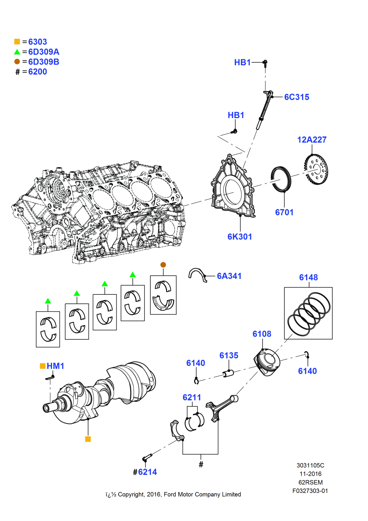 Ford -W717798-S437 Bolt