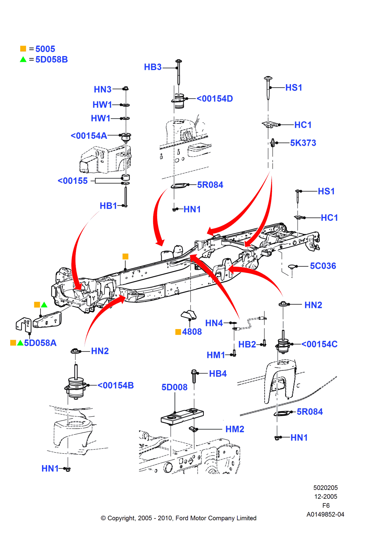 Ford -W705703-S437 Rivet - Expanding