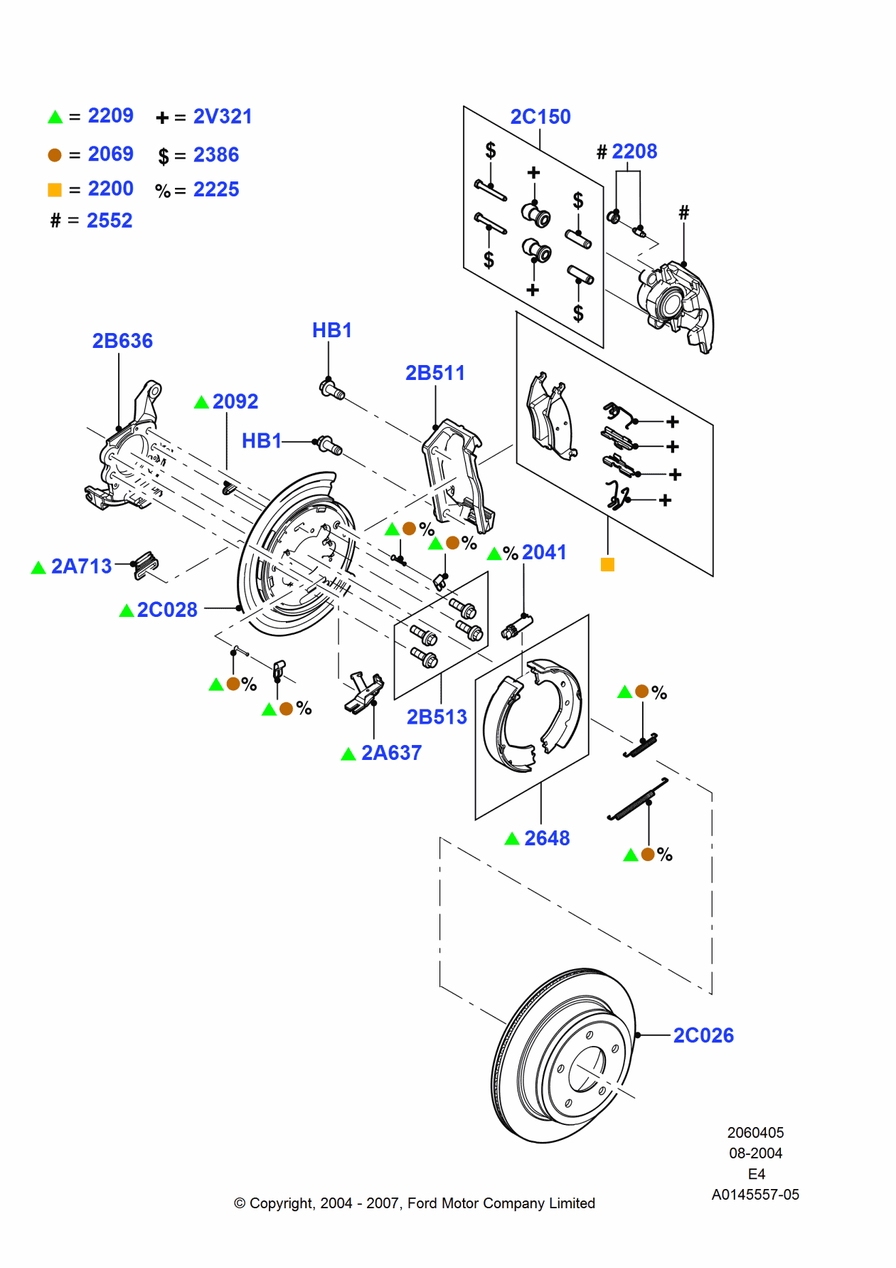 Ford G2MZ-2V026-ATA Disc - Brake