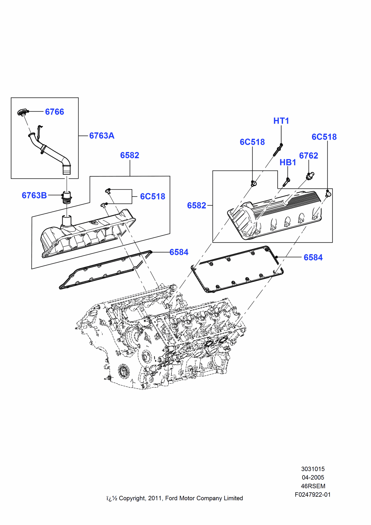 Ford -N807441-S2 Stud