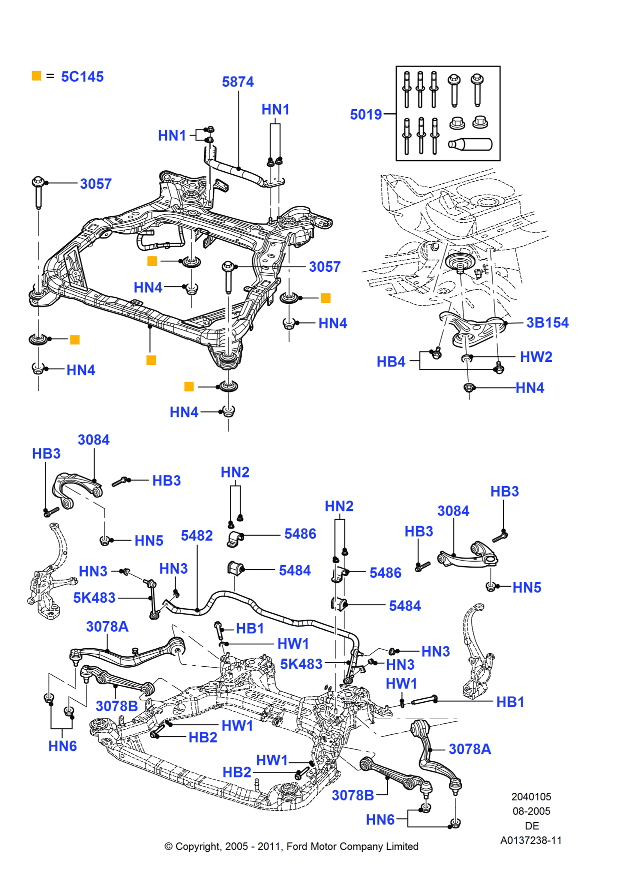 Ford -W302281-S300 Washer