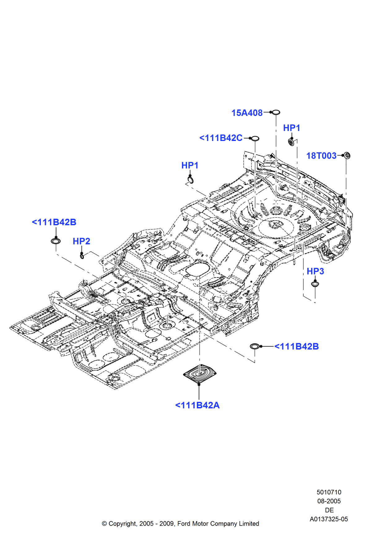 Ford F8CZ-18T003-A Plug - Inspection Opening