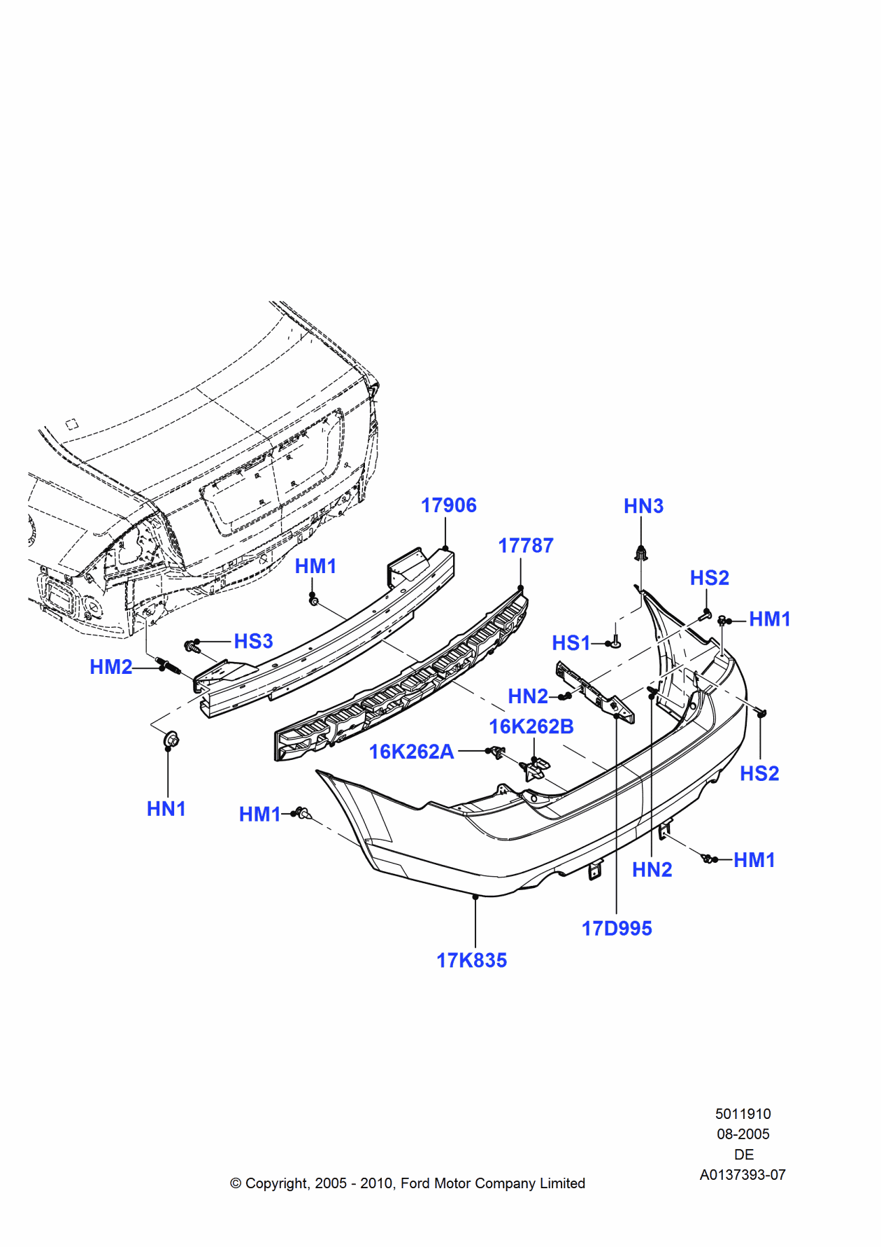 Ford 8E5Z-17K835-GACP Cover