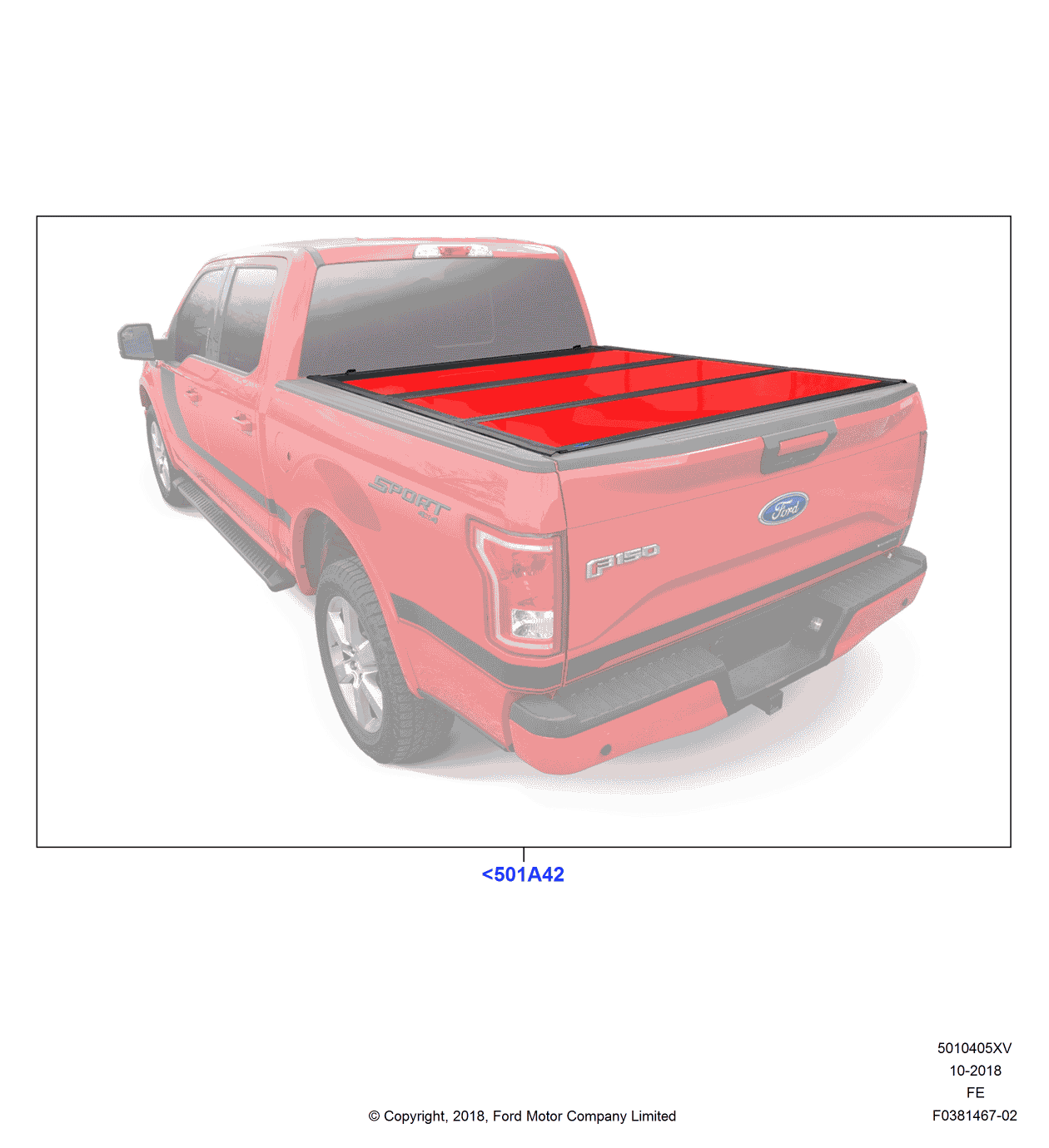 Ford VJC3Z-99501A42-EA Cover - Tonneau