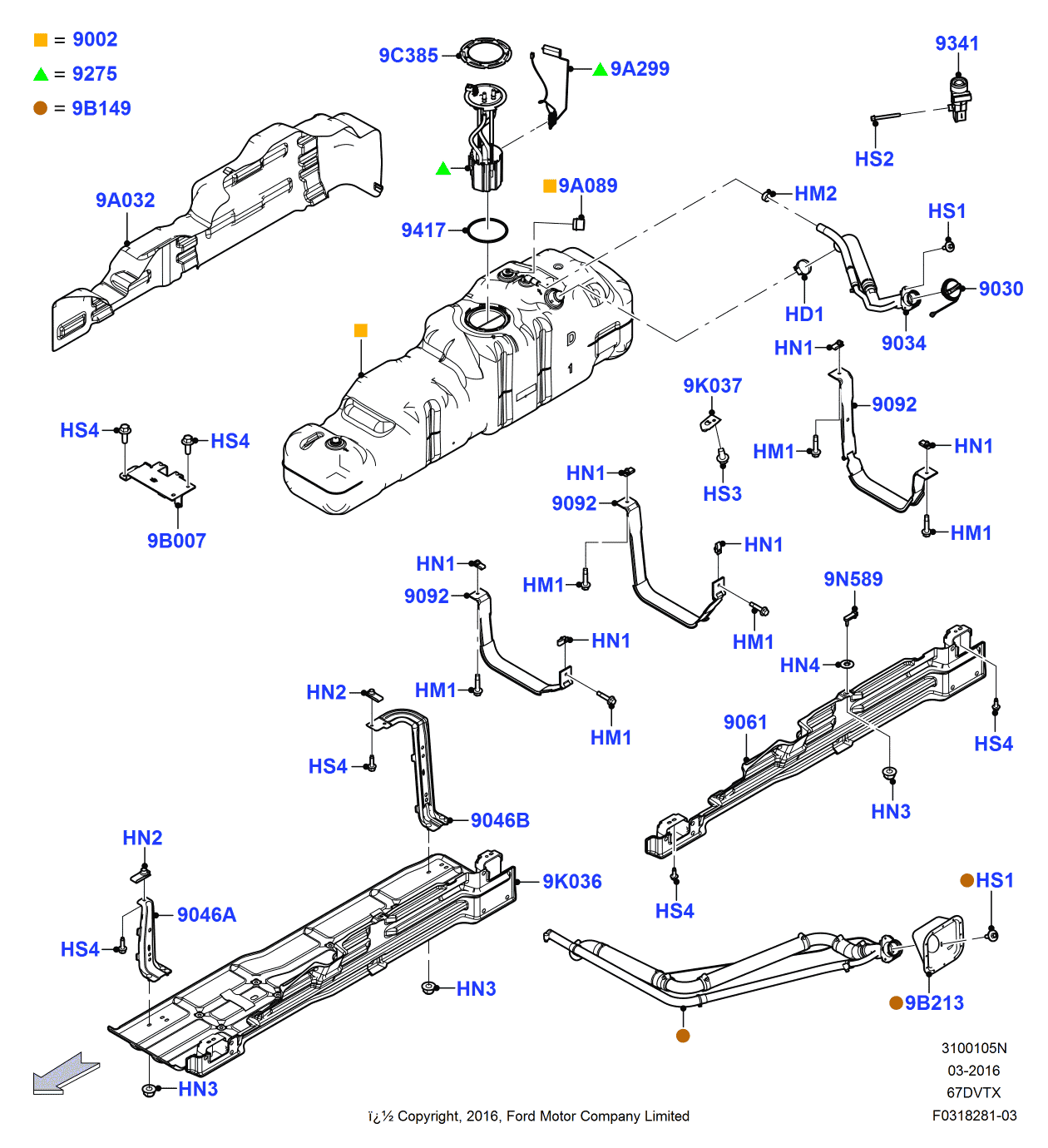 Ford -W708175-S439 Screw