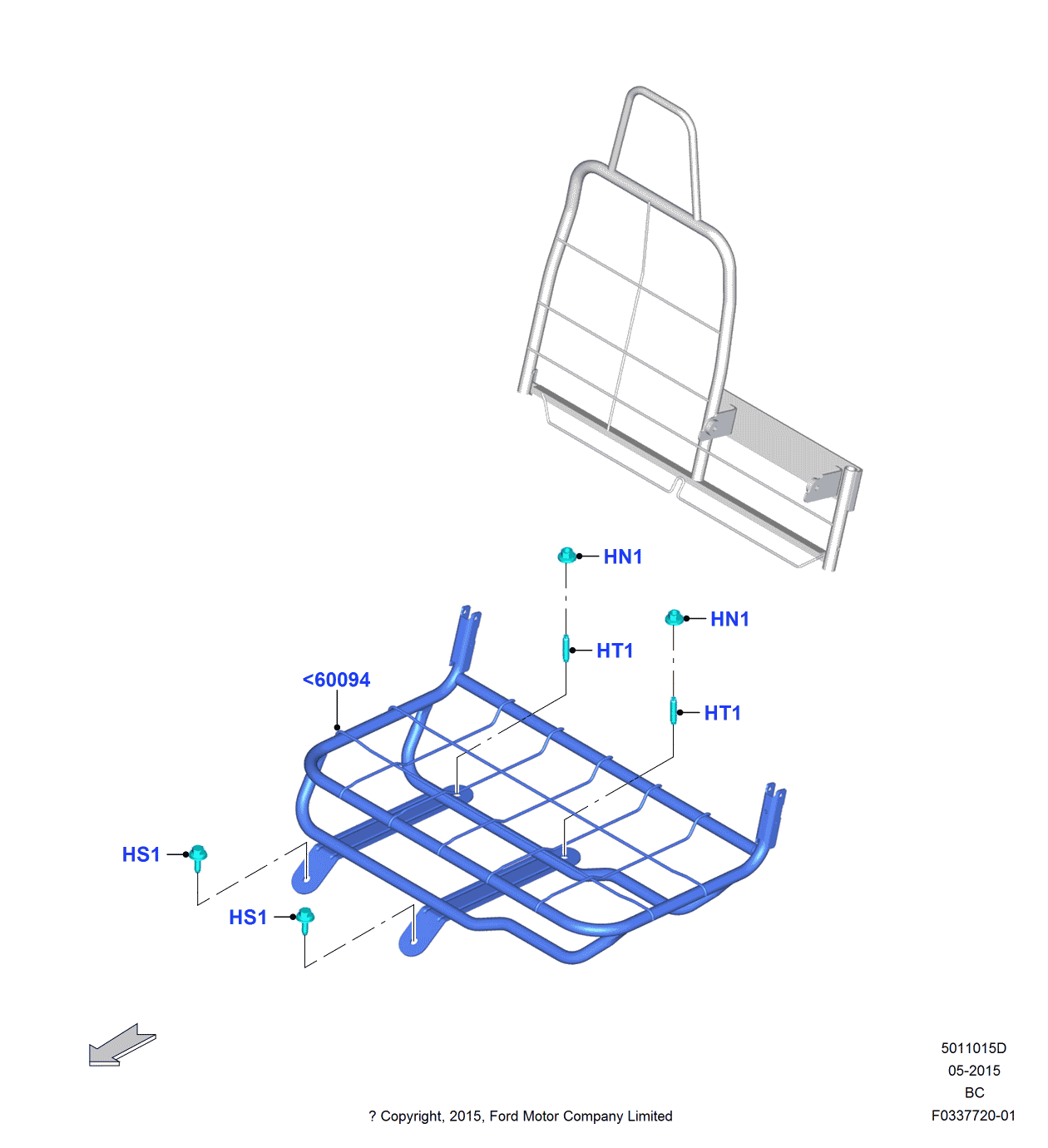 Ford -W714991-S306 Nut And Washer Assembly - Hexagon