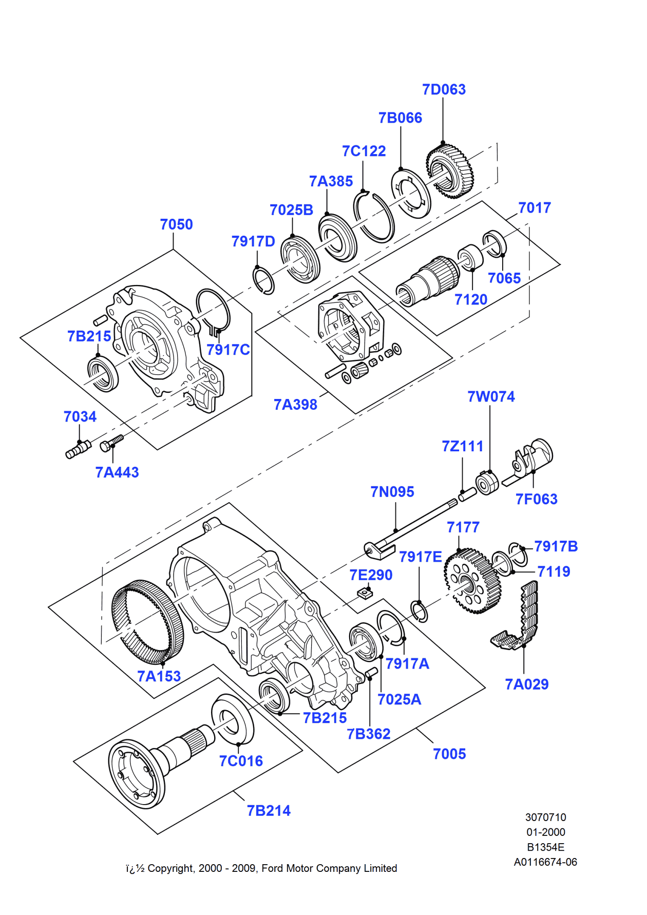 Ford FOTZ-7017-C Gear