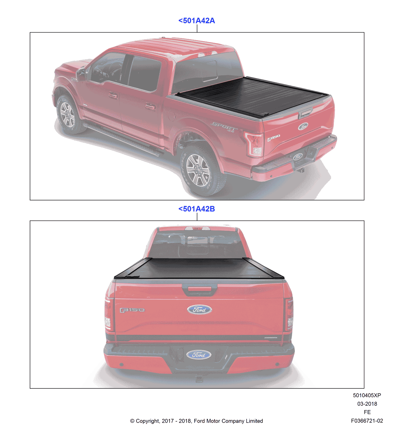 Ford VJC3Z-99501A42-B Cover - Tonneau