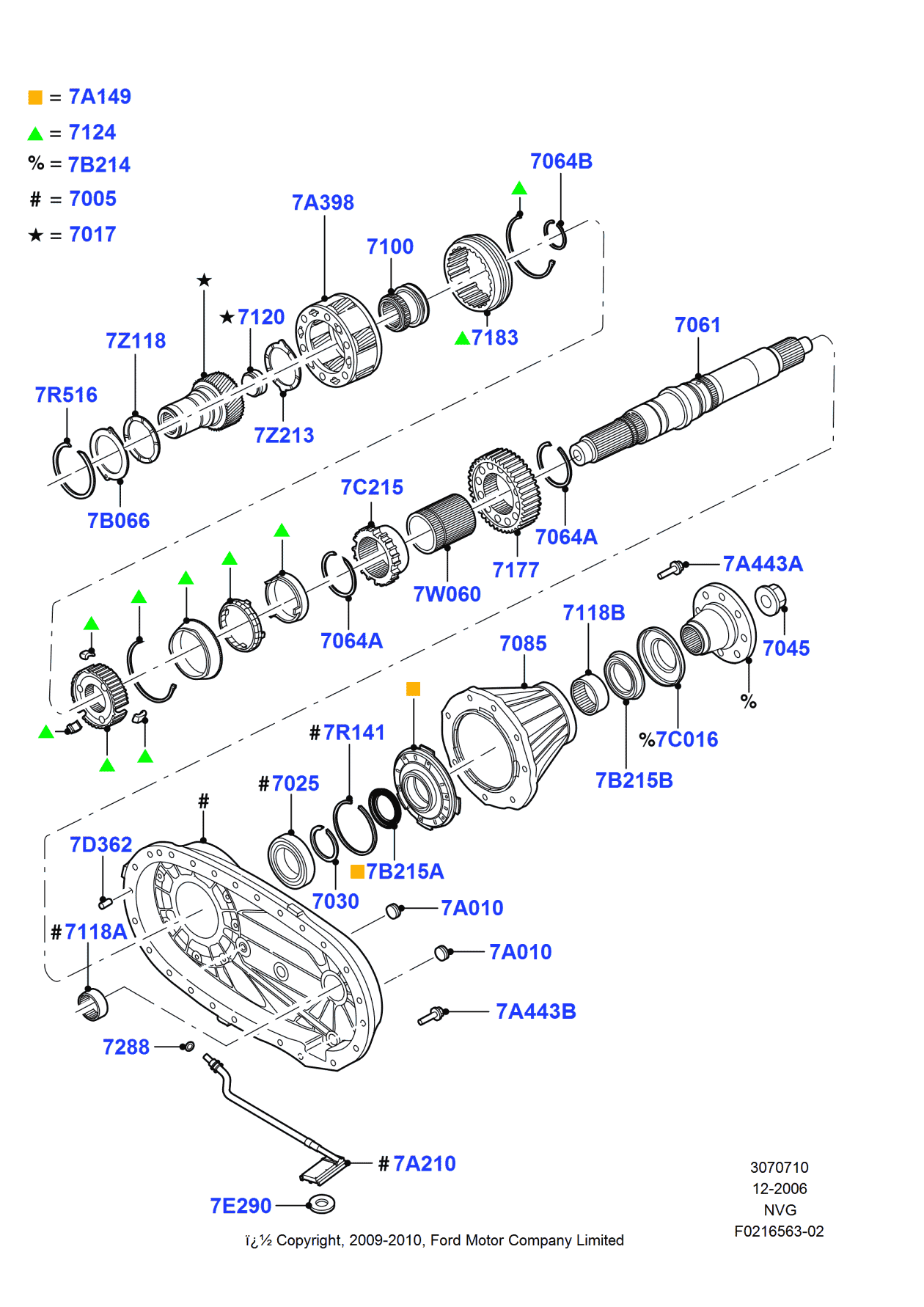 Ford 6C3Z-7B214-A Flange