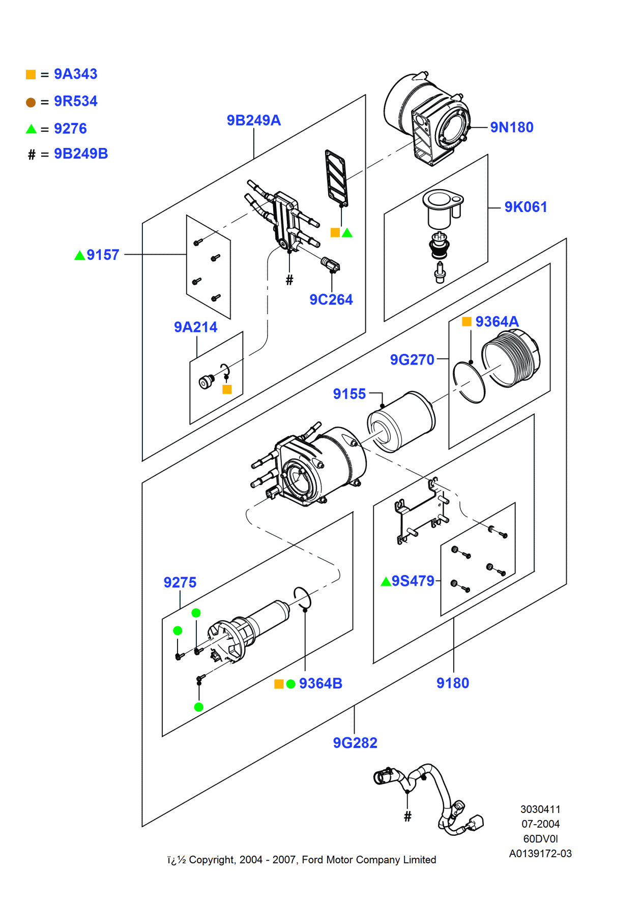 Ford 3C3Z-9S479-AA Isolator