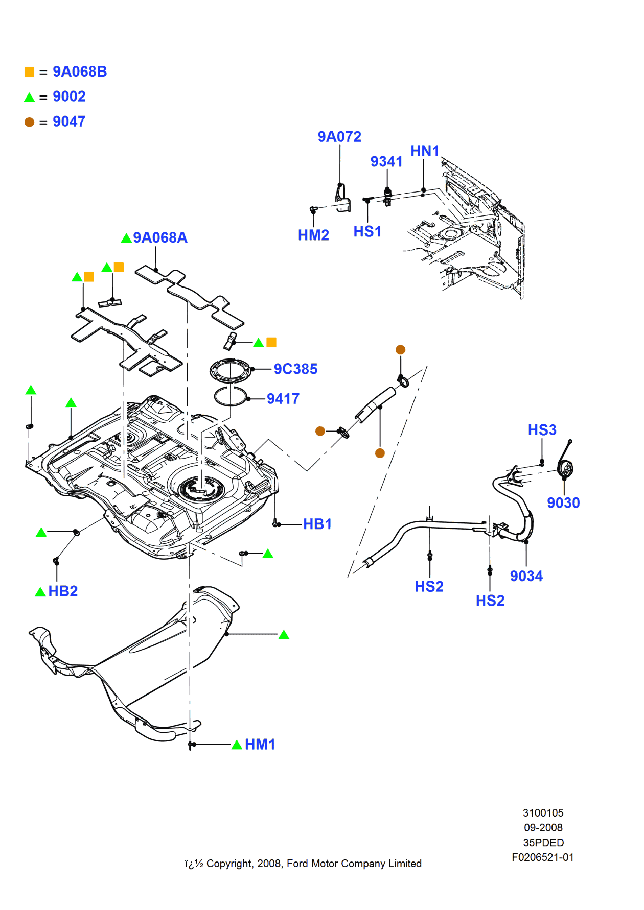 Ford -372820-S437 Rivet
