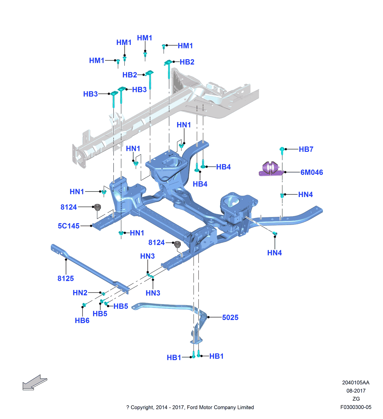 Ford FR3Z-6M046-A Damper Assembly - Vibration