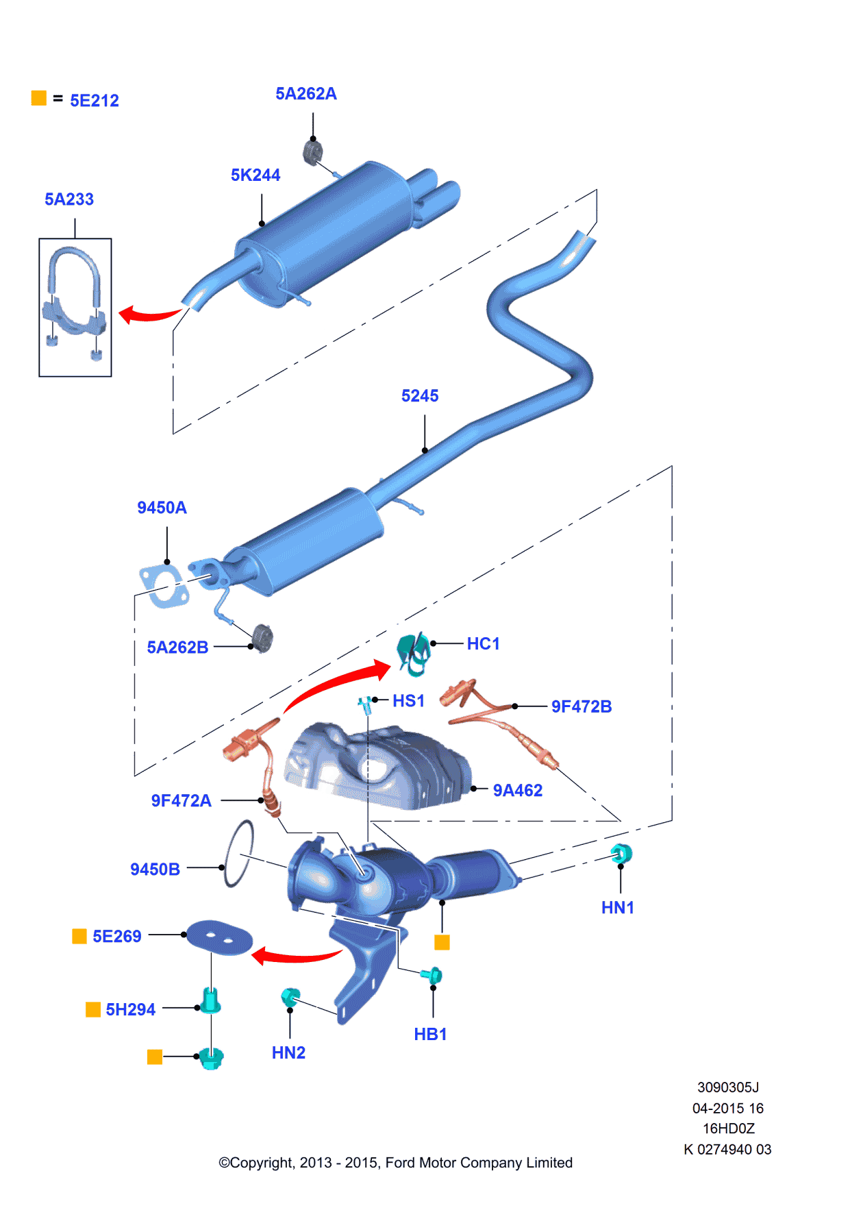 Ford -W713680-S439 Clip