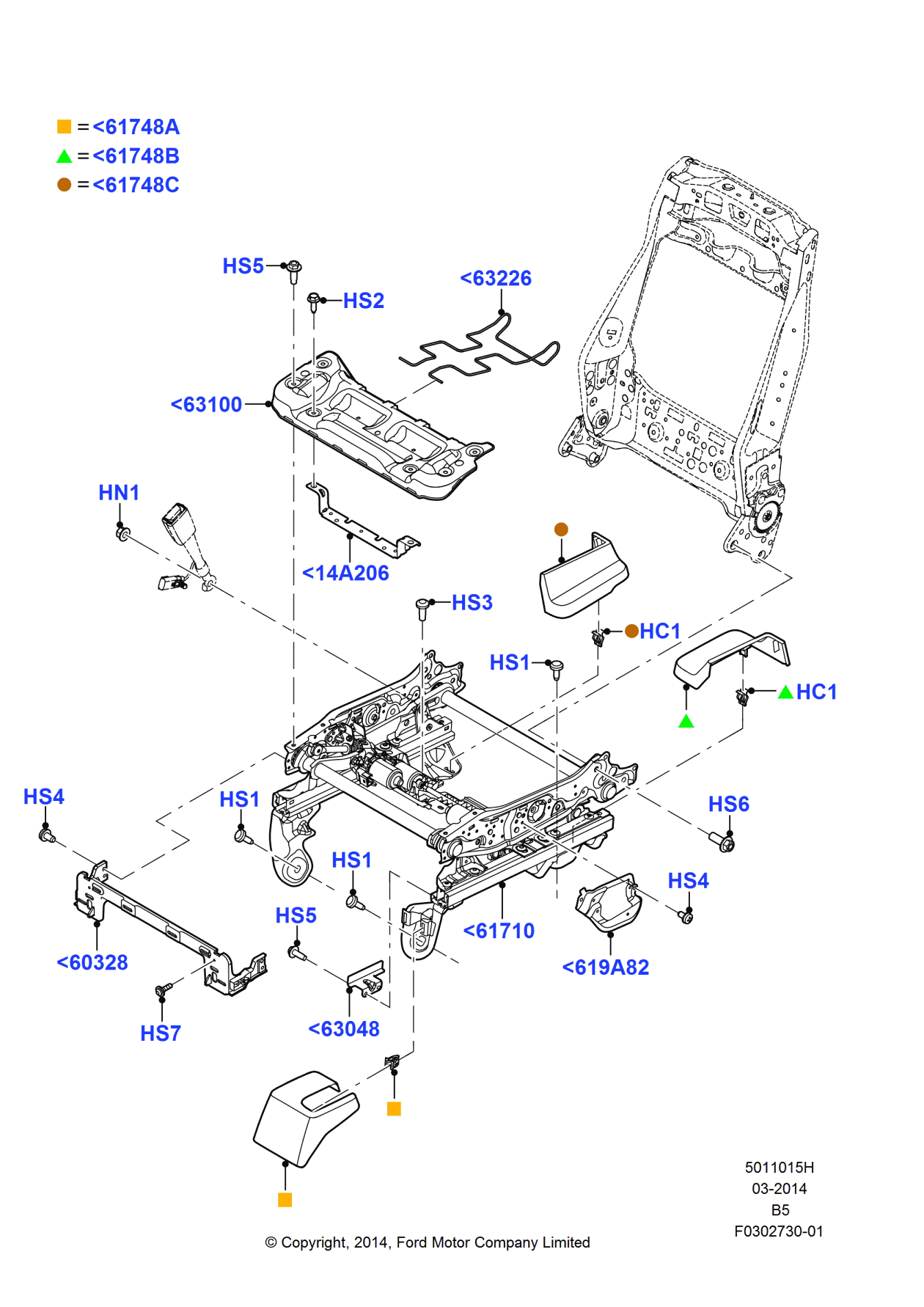 Ford FL1Z-7861749-BA Shield