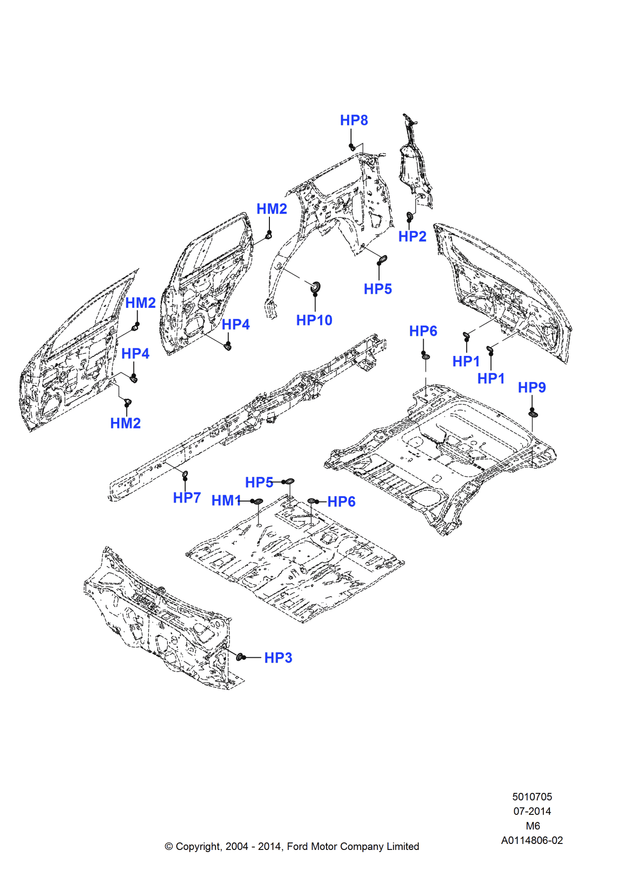 Ford -W705969-S300 Plug