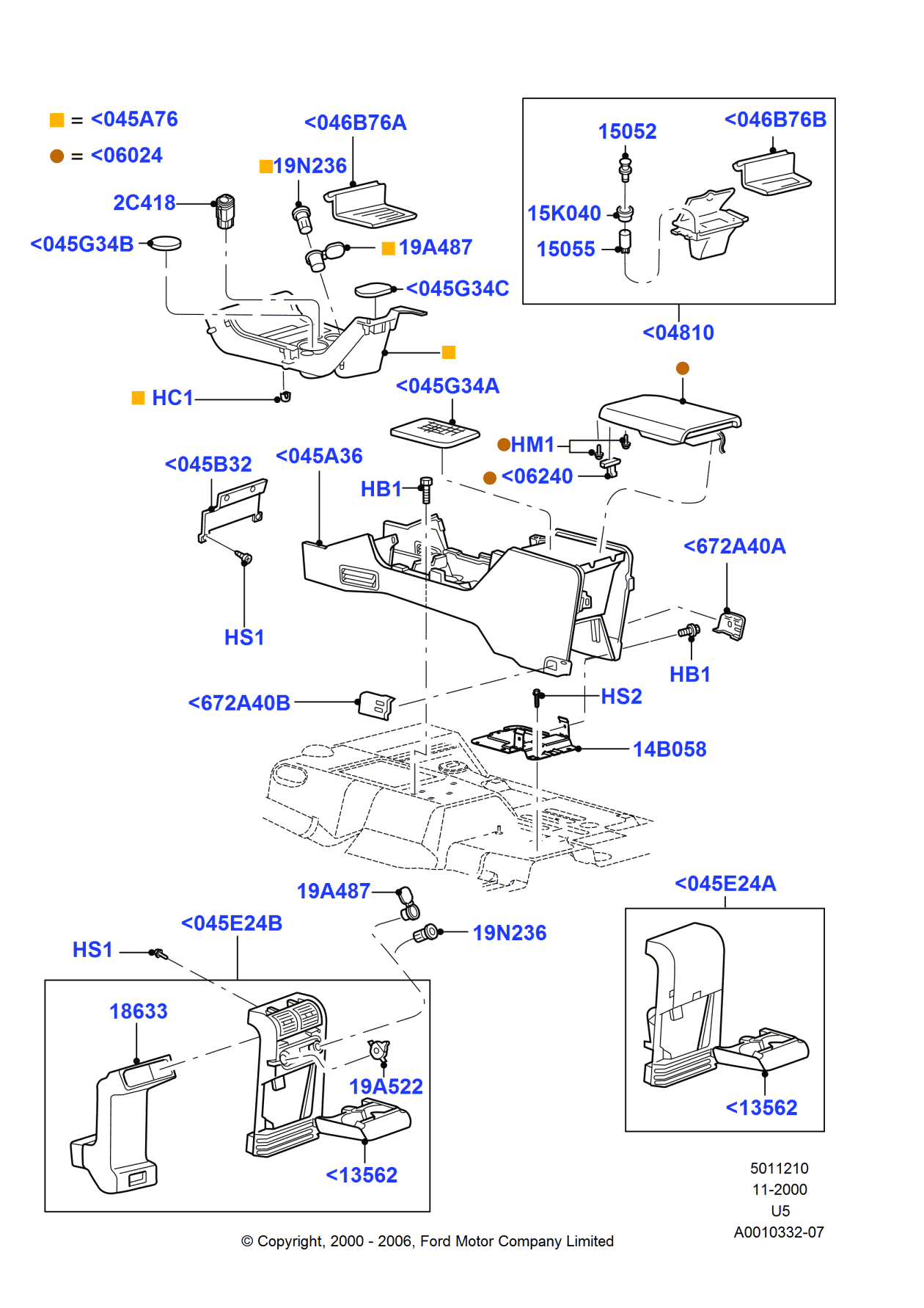 Ford -W705289-S305 Clip