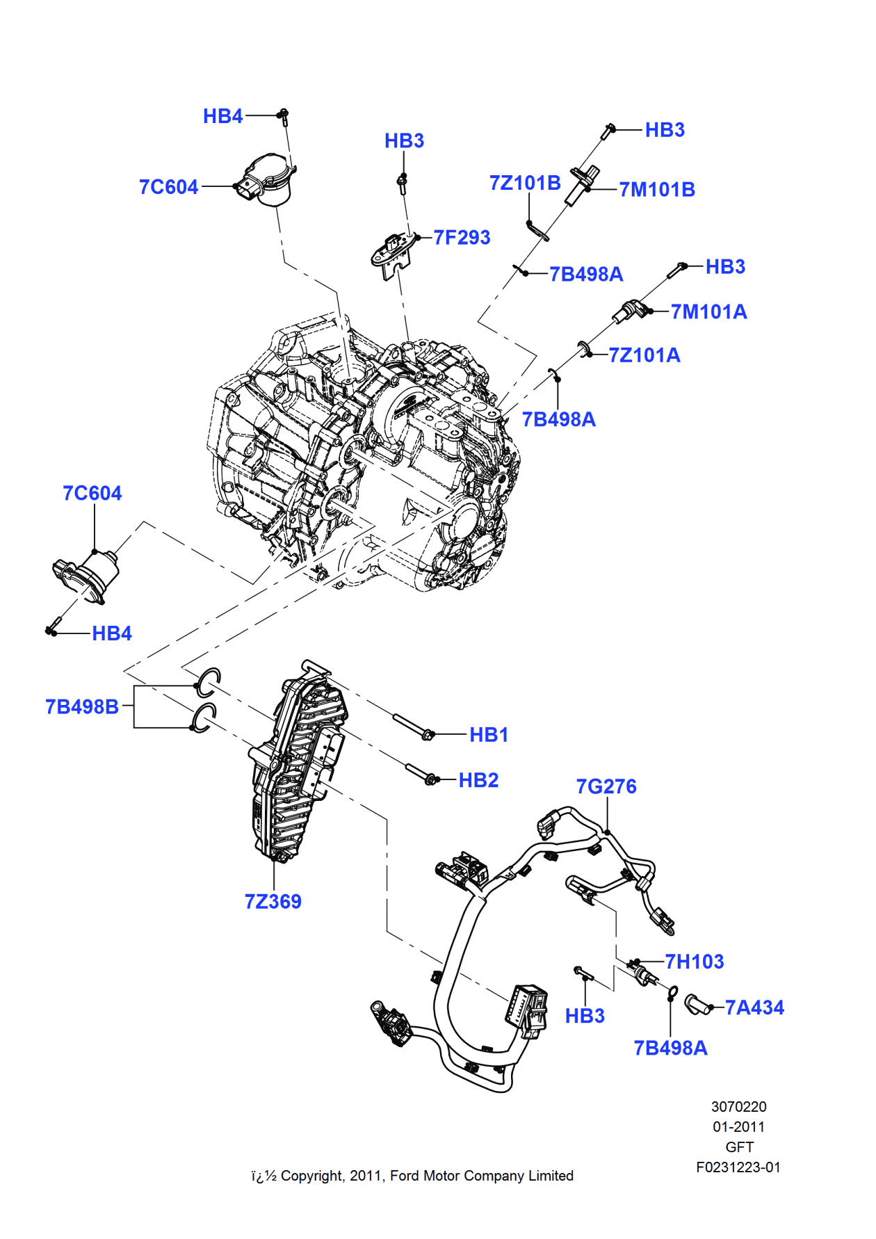 Ford F1FZ-7Z101-A Seal - Special