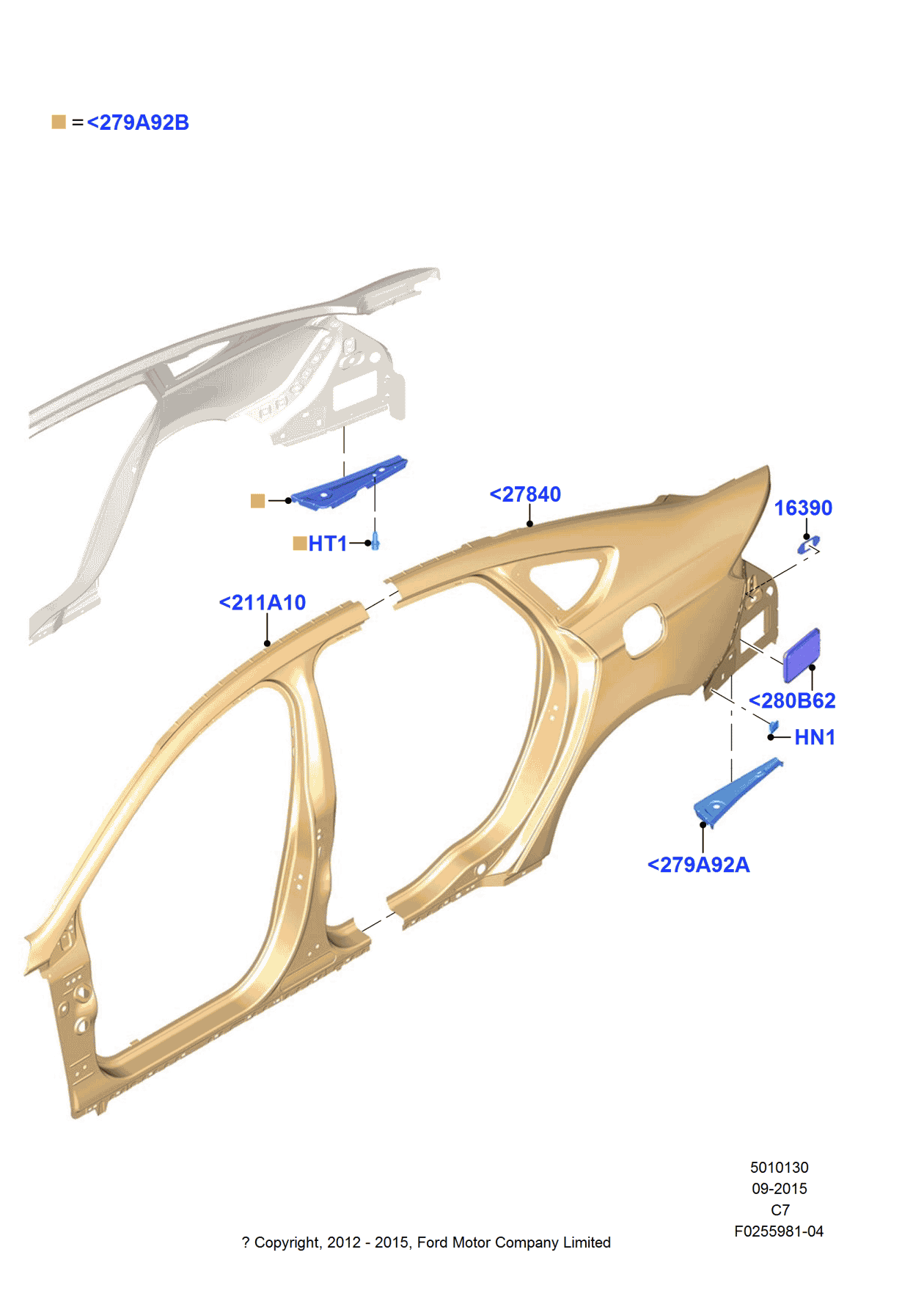 Ford -W503406-S434 Stud