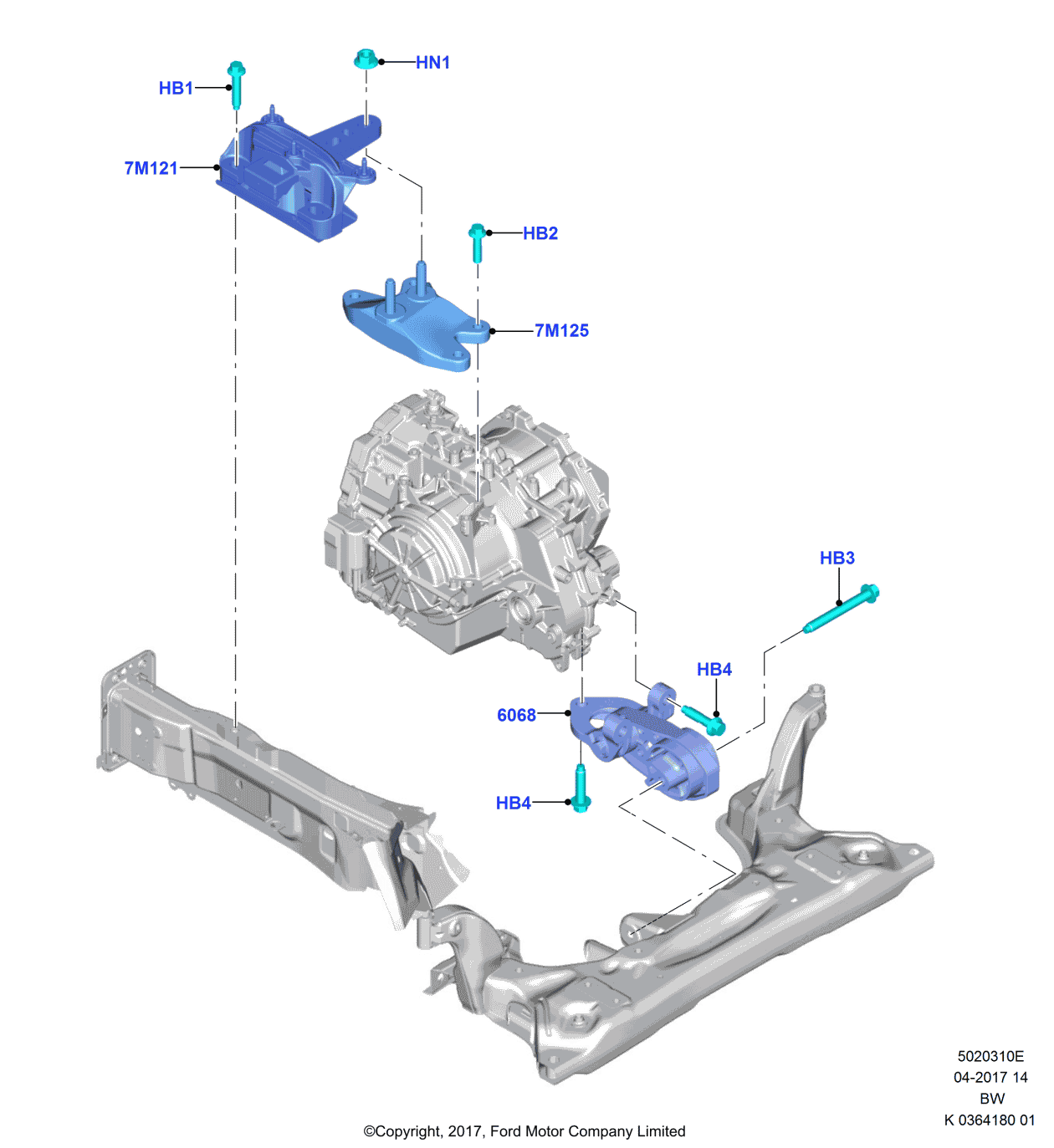Ford -W500740-S439 Bolt