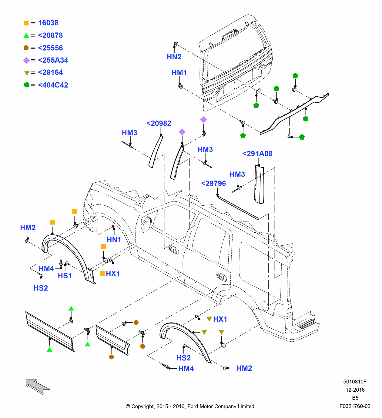 Ford -W711401-S900 Screw And Washer Assembly