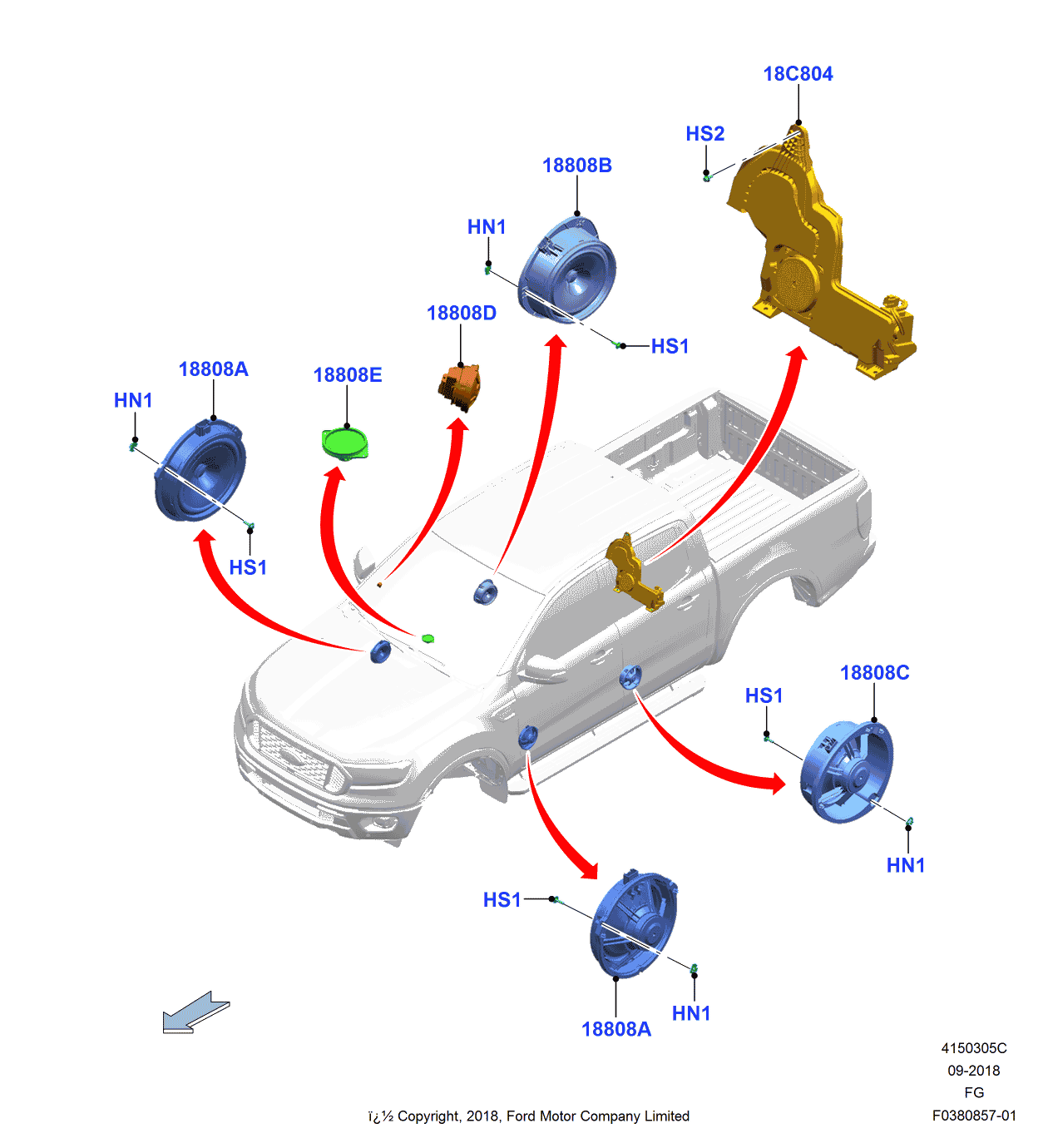 Ford -W716799-S442 Screw