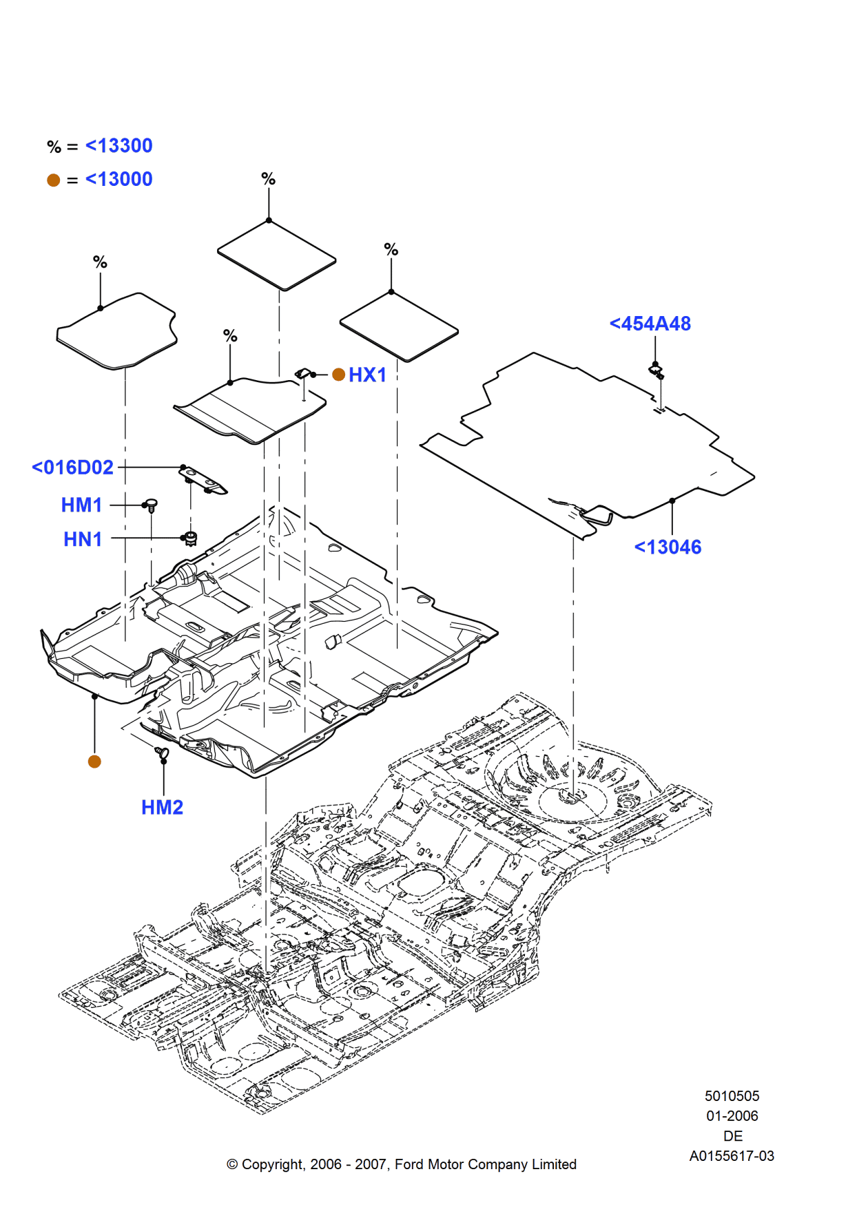 Ford 6E5Z-54016D02-AC Stop - Accelerator Pedal