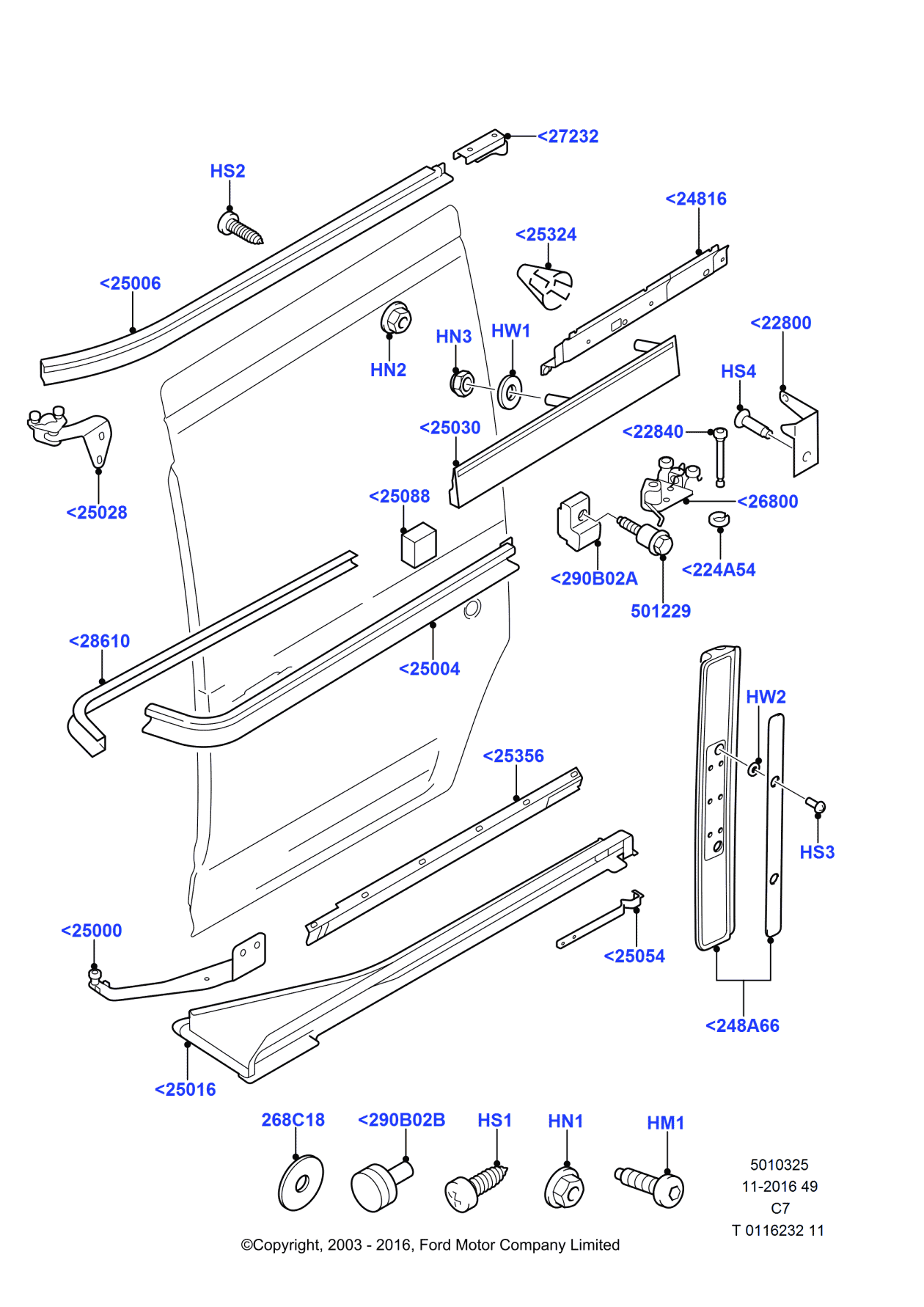 Ford -W701213-S437 Washer