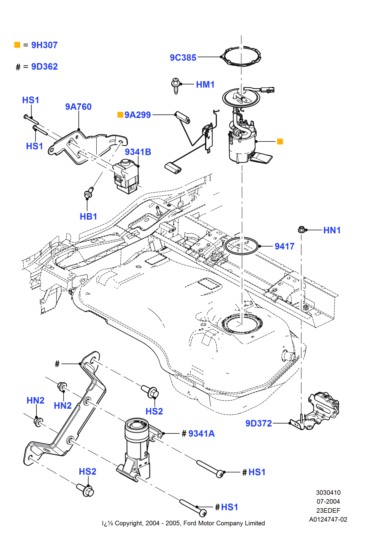 Ford 5L8Z-9D372-B Module - Engine Fuel