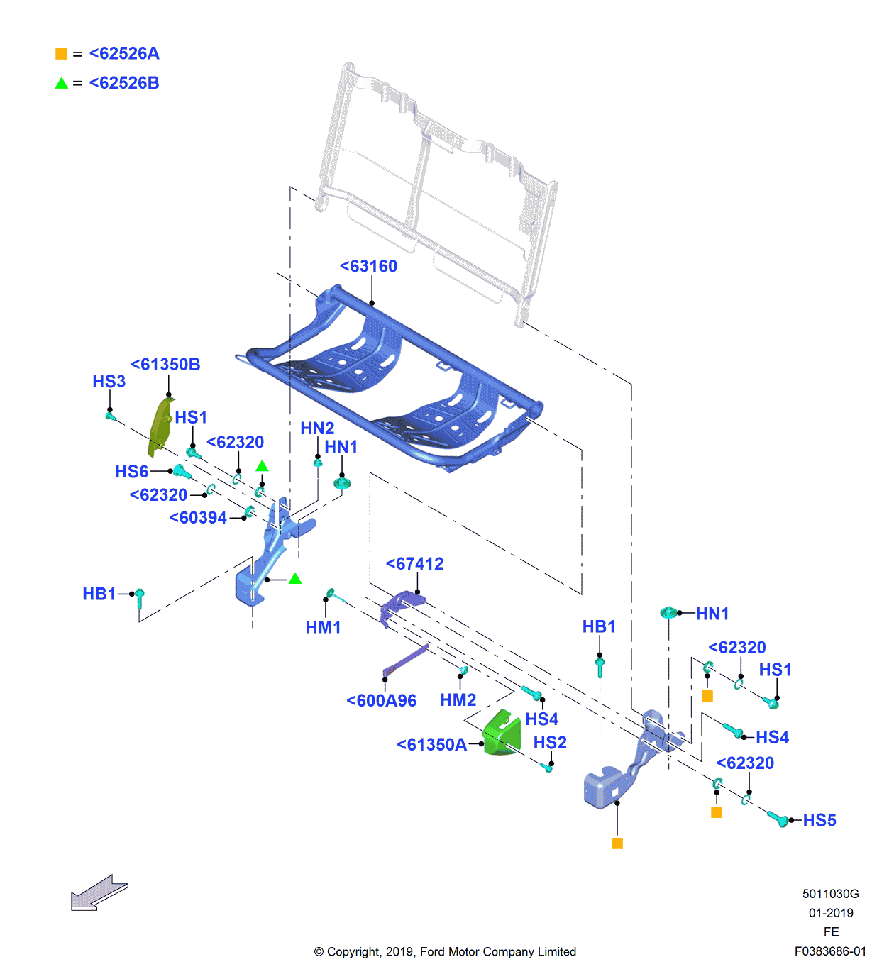 Ford -W717530-S451 Screw